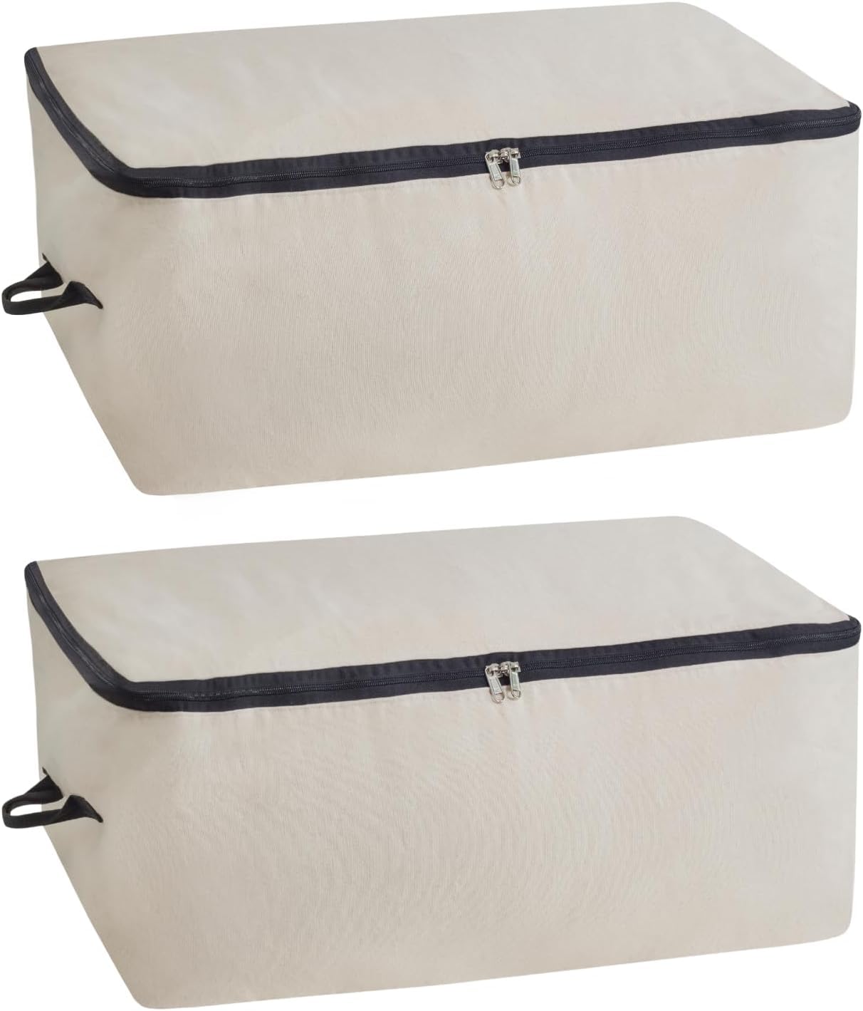 Home Care Store Canvas Storage Bags For Comforters And Blankets  XLarge Zippered Storage Bags For Blankets, Comforters, And Cl