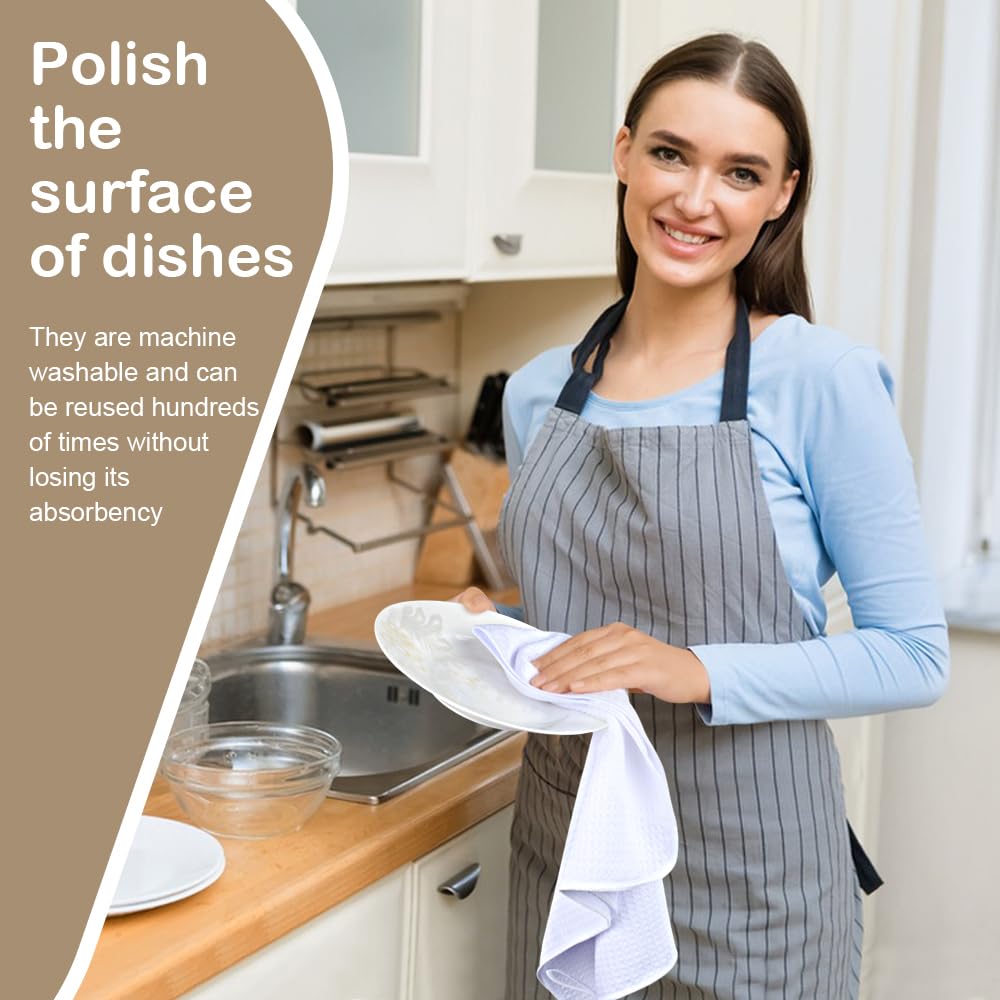 Sinland Kitchen Towels Premium Sublimation Blank Towels Fast Drying Tea Towel Polyester Dish Towels For Drying Dishes 16 Inch X