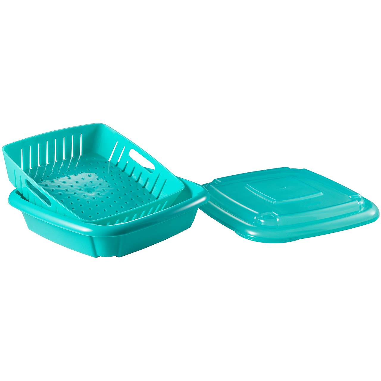 Hutzler Bitty Berry Box, Turquoise