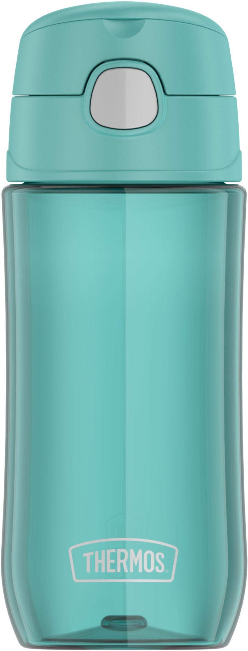 Thermos Funtainer 16 Ounce Plastic Hydration Bottle With Spout, Aqua