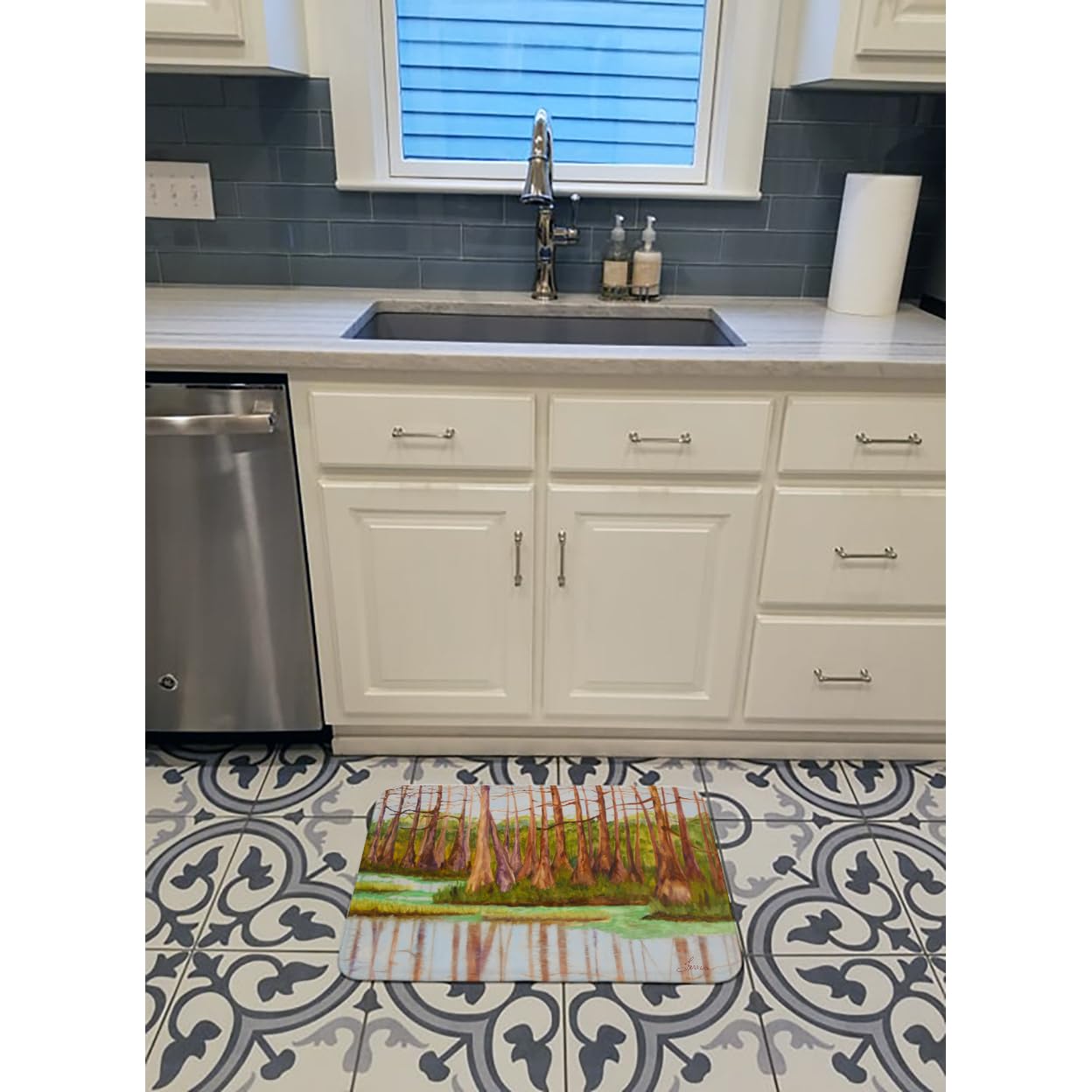 Bayou by Ferris Hotard Machine Washable Memory Foam Mat