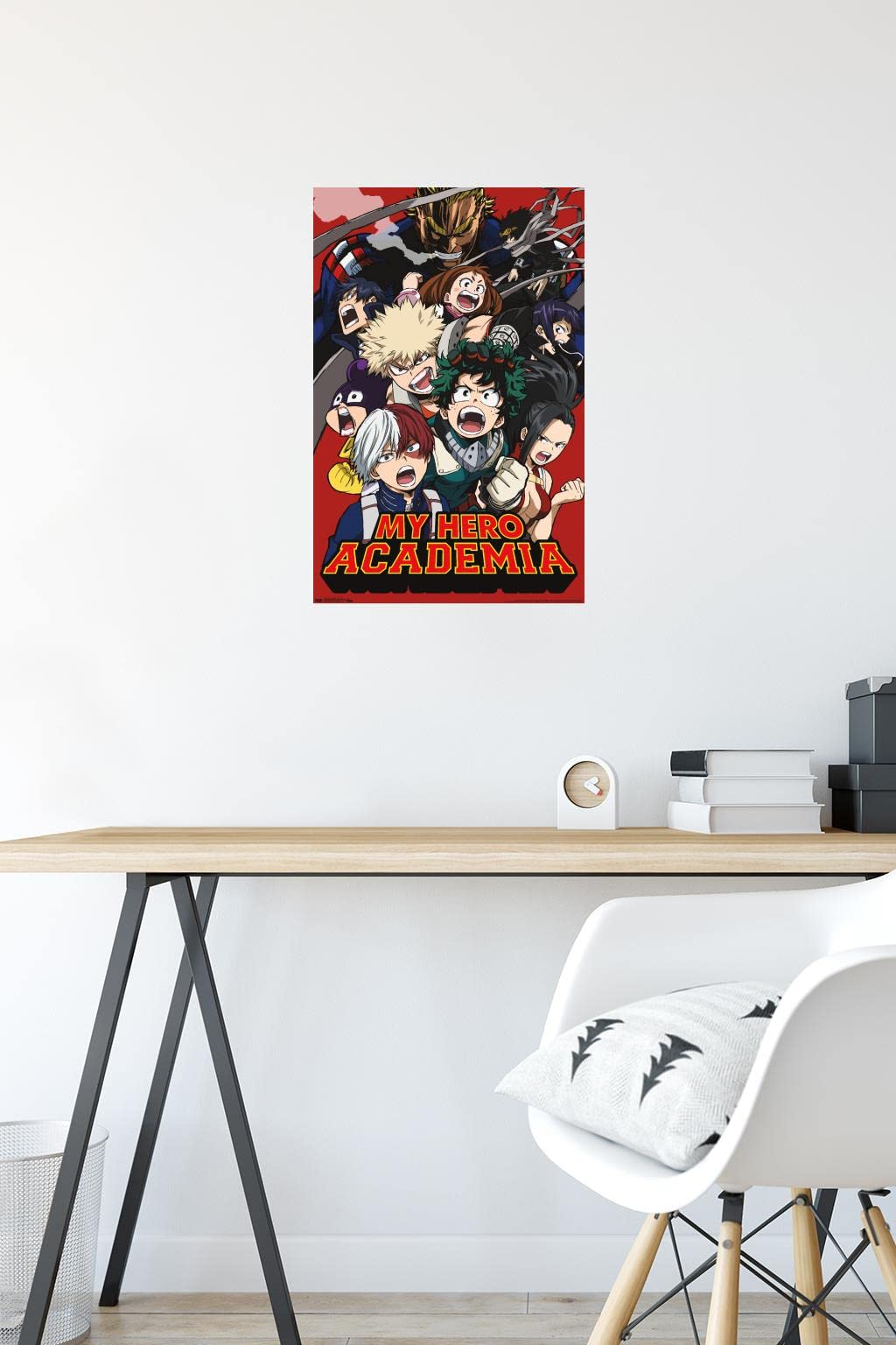 Trends International My Hero Academia - Key Art 2 Wall Poster, 22.4L X 14.7W, Premium Unframed Version
