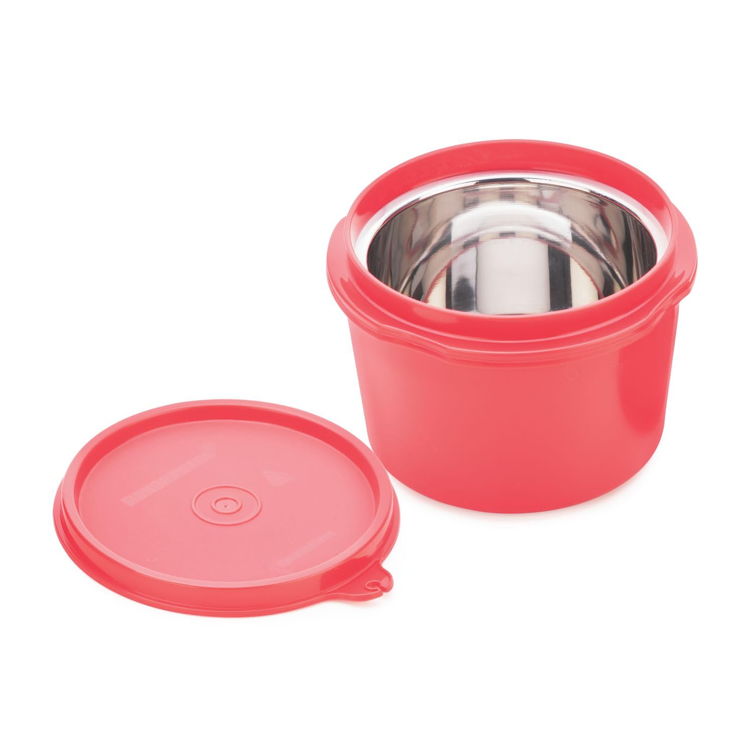 Signoraware Monarch Stainless Steel Storage Container | Airtight & Leakproof | Microwave Safe | Preserves Freshness & Aroma | Be