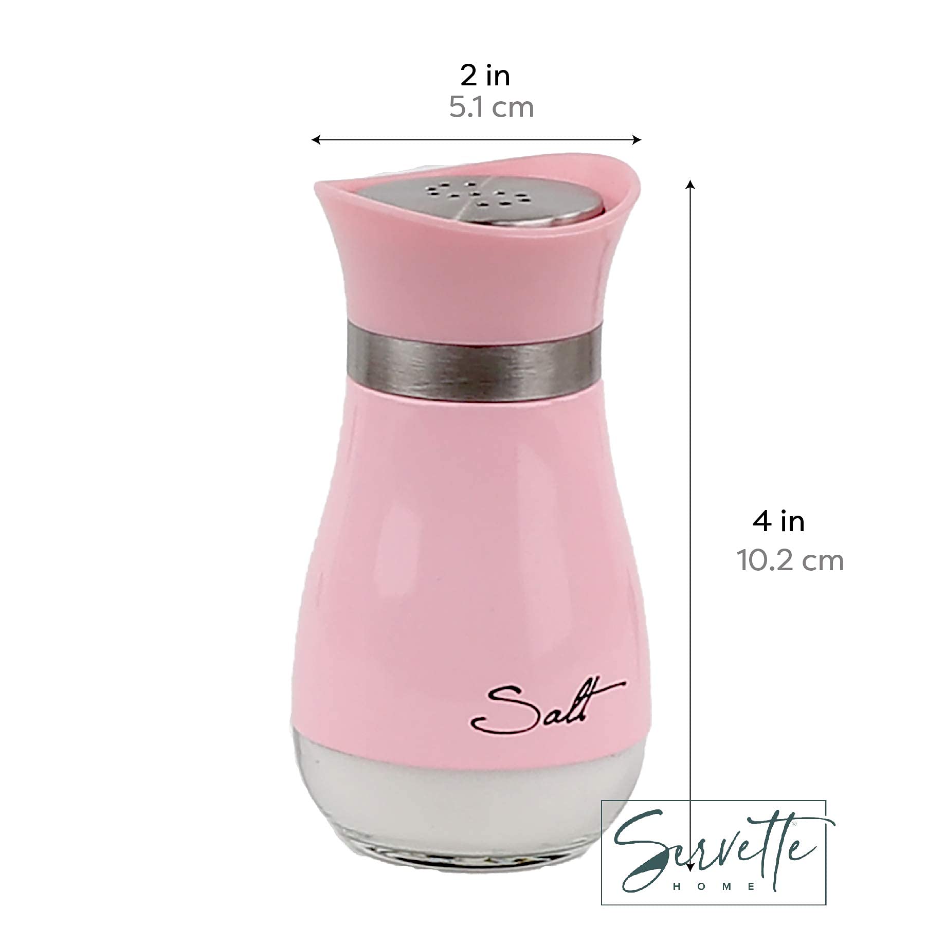 Basic Salt & Pepper Shakers - Pink