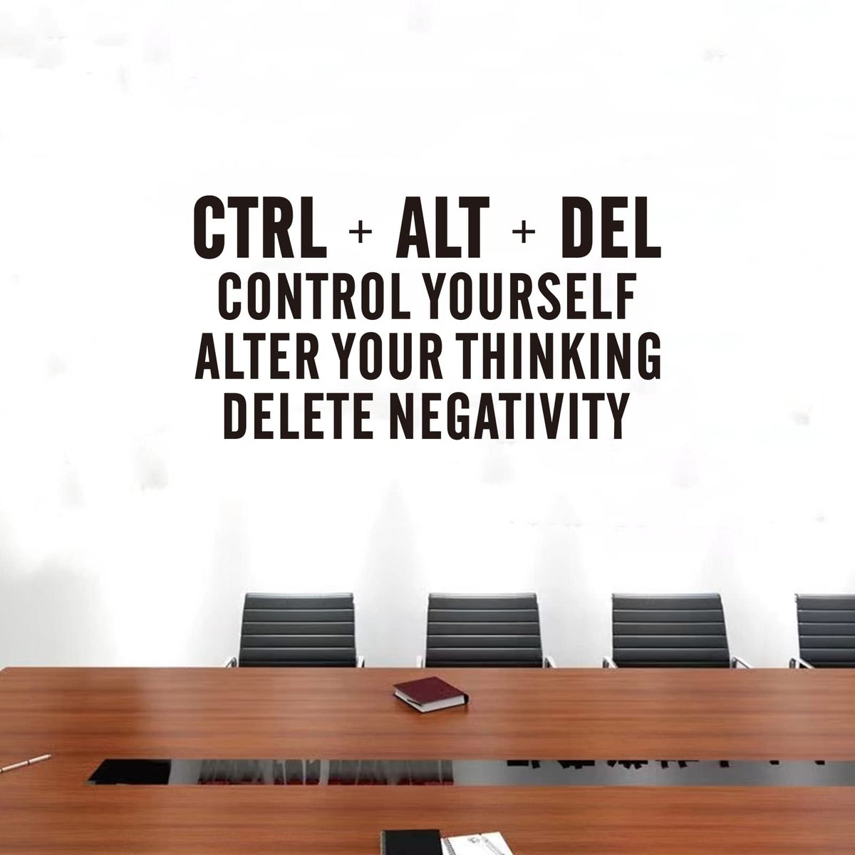 Seatune Inspirational Quotes Wall Stickers - Office Gym Motivational Wall Decals - Office Desk School Classroom Positive Home Vi
