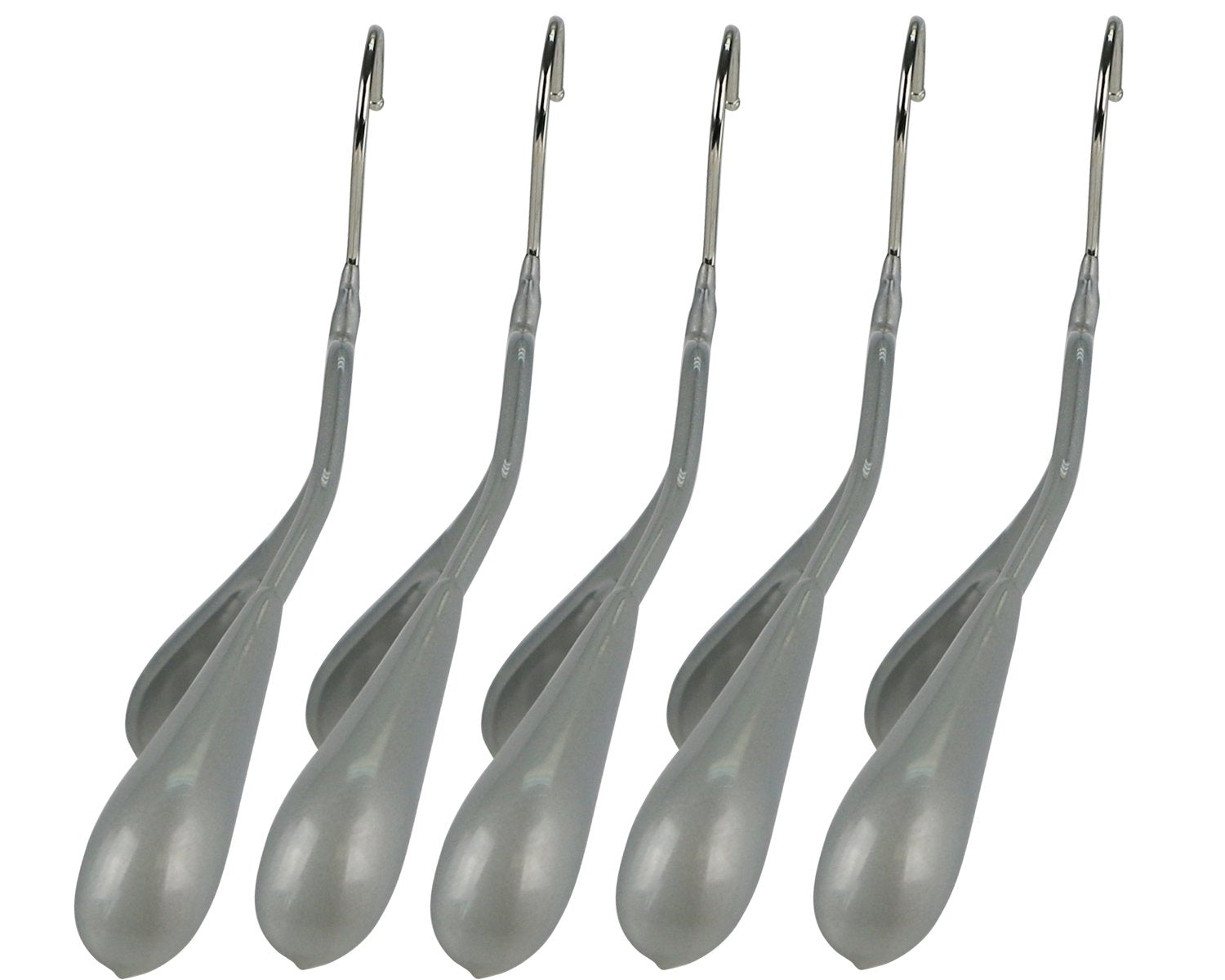 Mawa By Reston Lloyd Bodyform Series Non-Slip Space-Saving Clothes Hanger With Bar For Pants, 16-1/2'', Style 42/Ls, Set Of 6, S