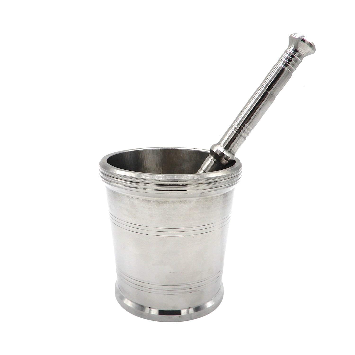 Tanish Trading Stainless Steel Mortar And Pestle | Spice Grinder | Molcajete