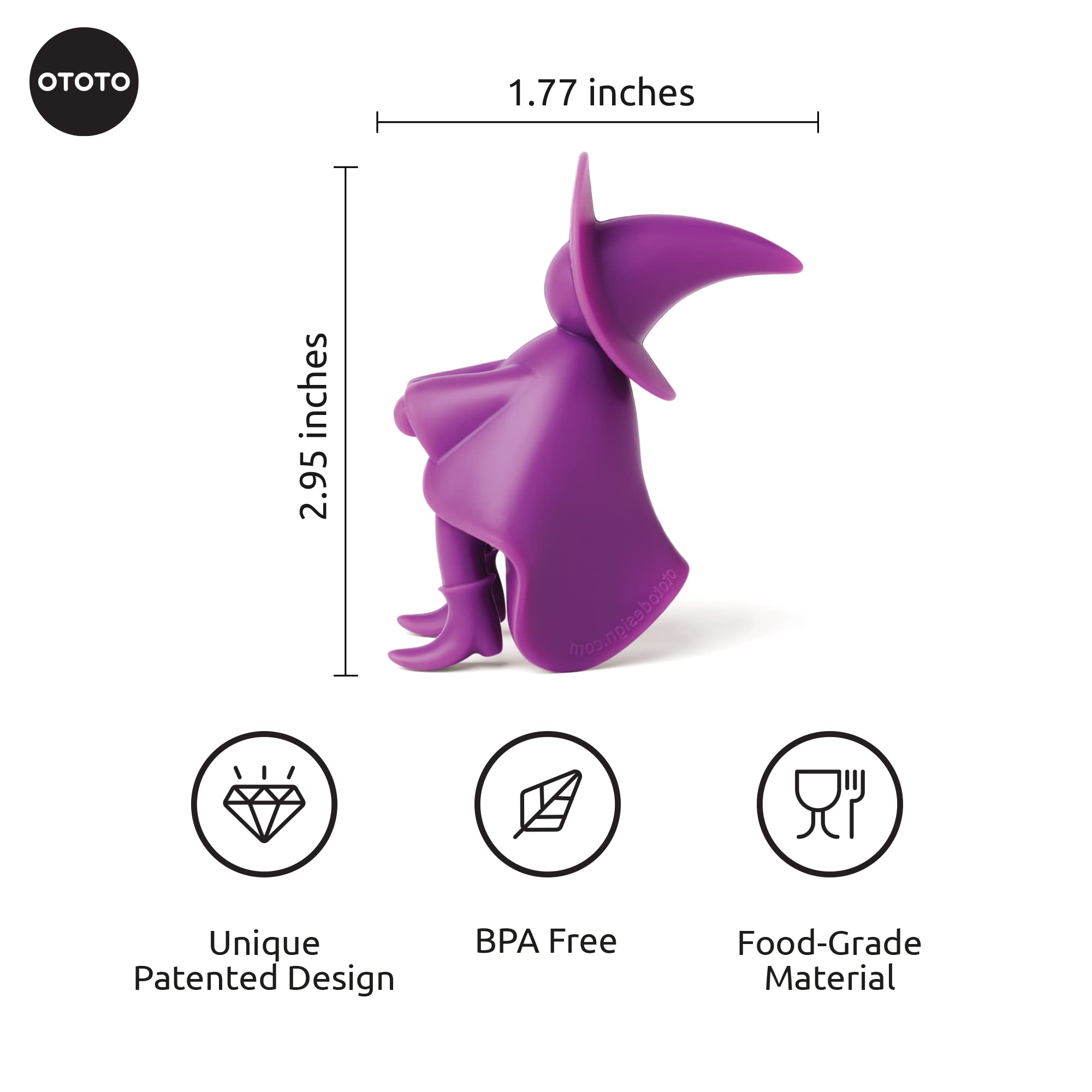 Funny Spoon Holder By Ototo - Spoon Rest For Stove Top - Cooking Gadgets, Cooking Gifts, Cool Kitchen Gadgets, Cool Gifts, Cute