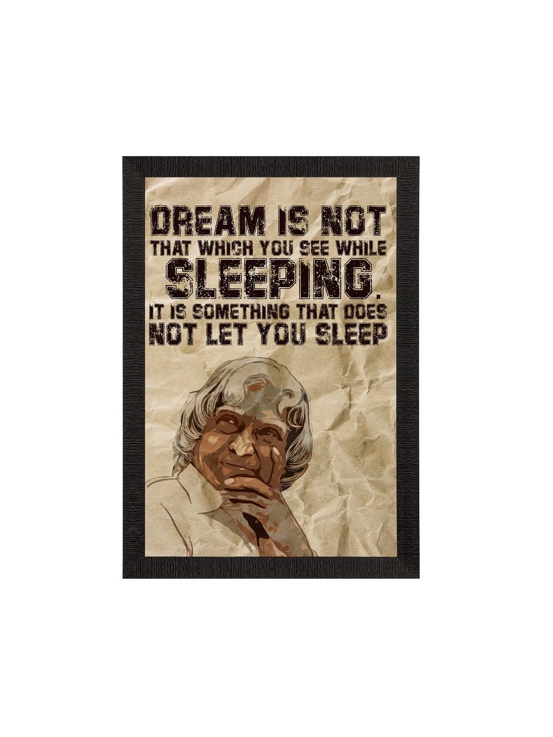 eCraftIndia Dream Is Not That Which You See While Sleeping, It Is Something That Doesnt Let You Sleep A. P. J. Abdul Kalam Moti