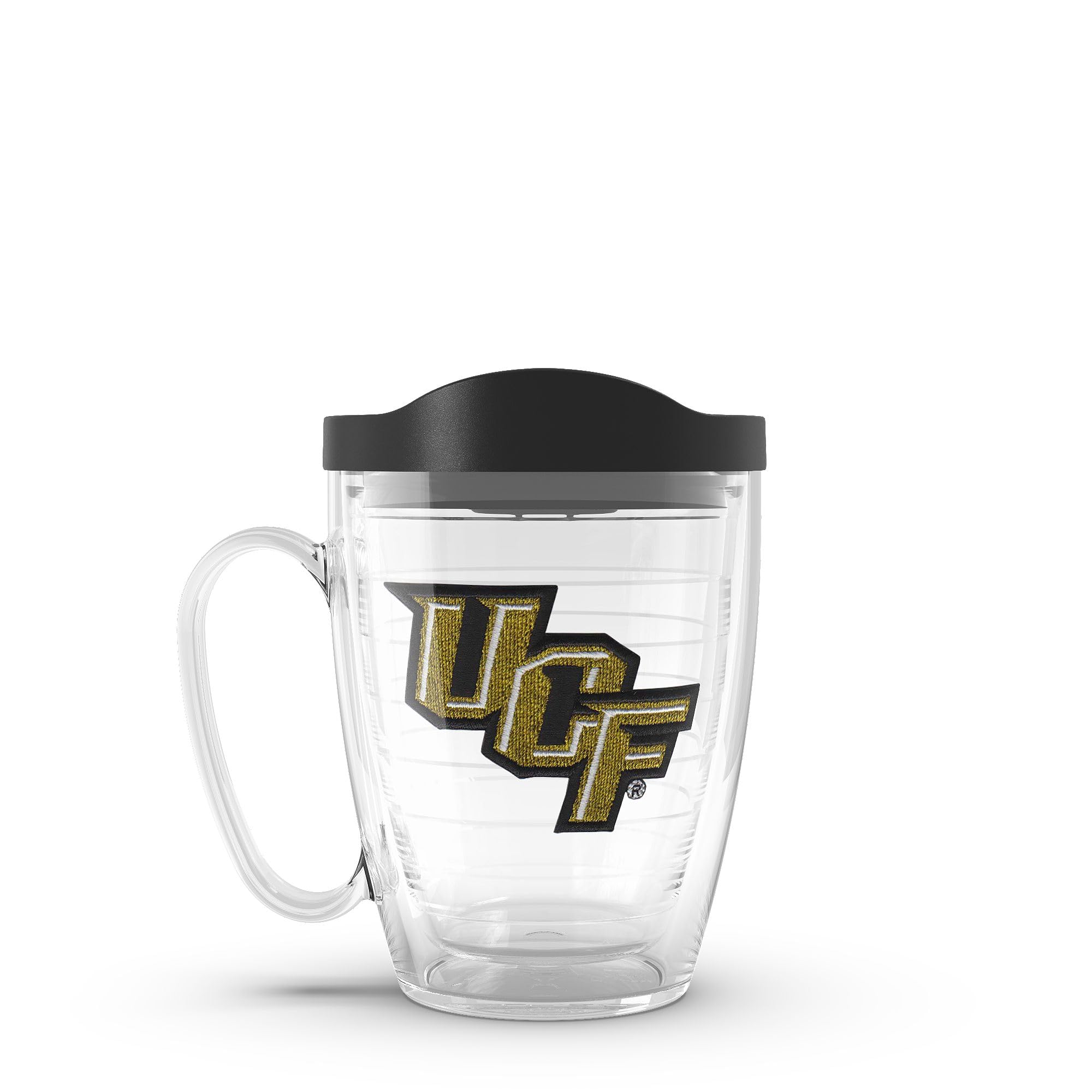 Tervis Made in USA Double Walled University of Central Florida Knights Insulated Tumbler Cup Keeps Drinks Cold & Hot, 16oz Mug, 