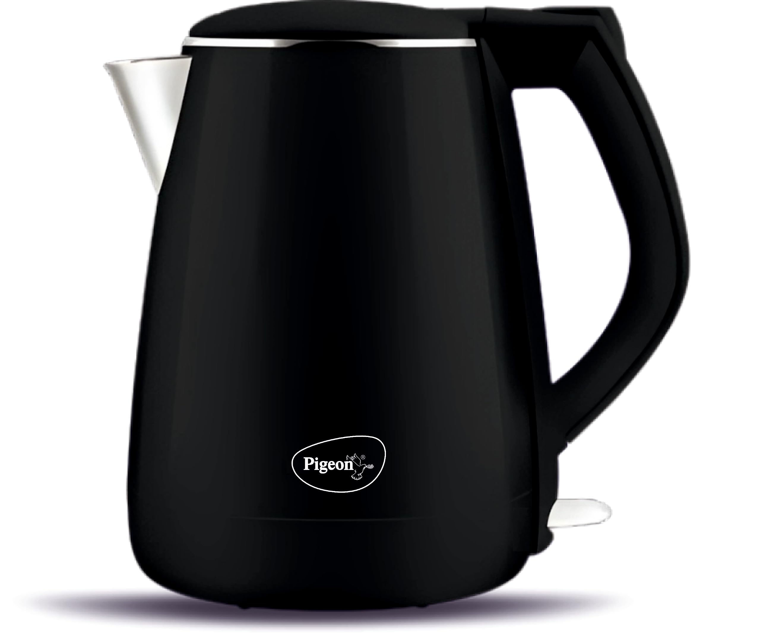 Pigeon Aura 1.2 Ltr Double Walled Kettle/Stainless Steel Interior/Cool Touch Outer Body/With Keep Warm Feature / 1 Year Warranty