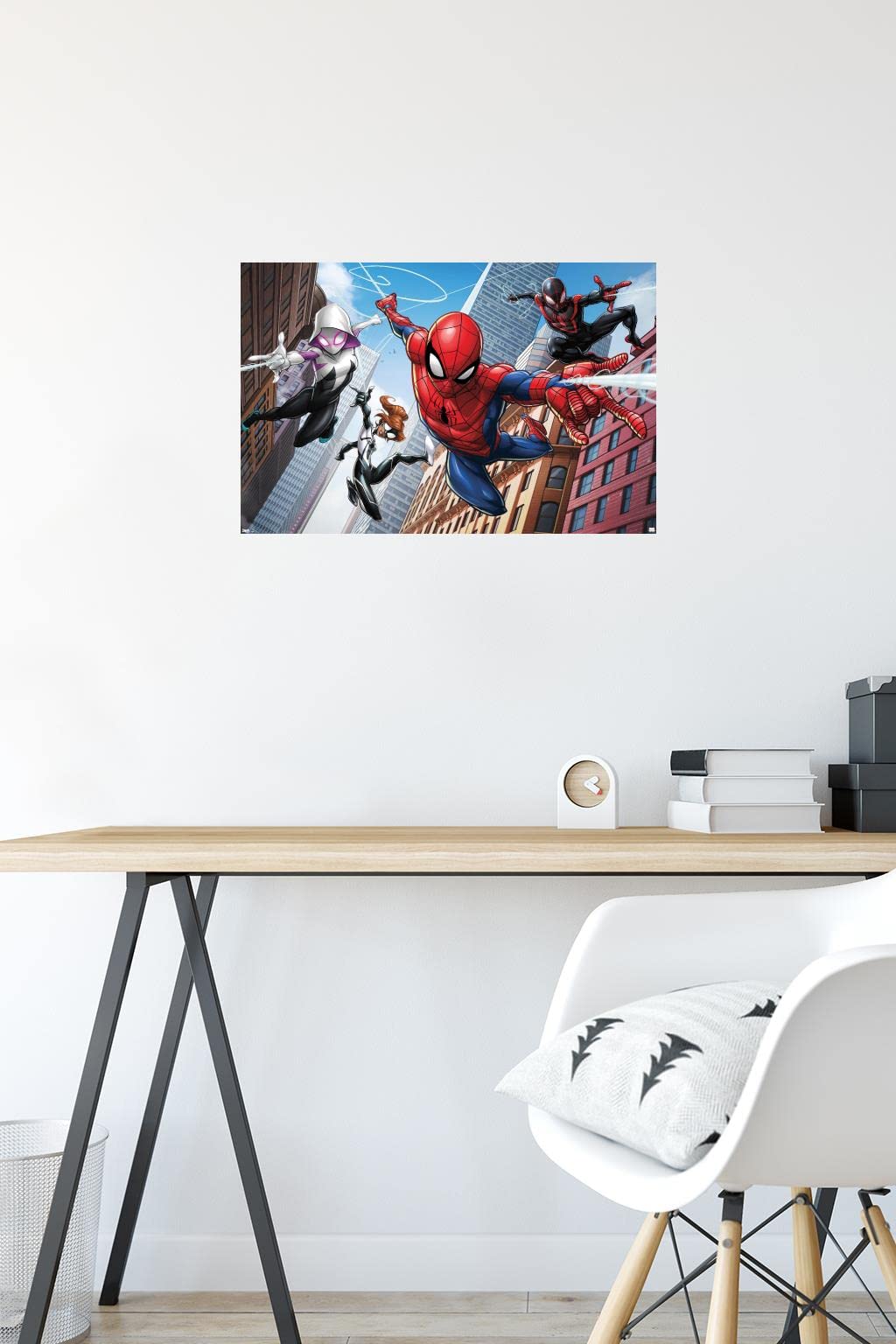 Trends International Marvel Comics - Spider-Man - Web Heroes Wall Poster, 14.725'' X 22.375'', Premium Unframed Version