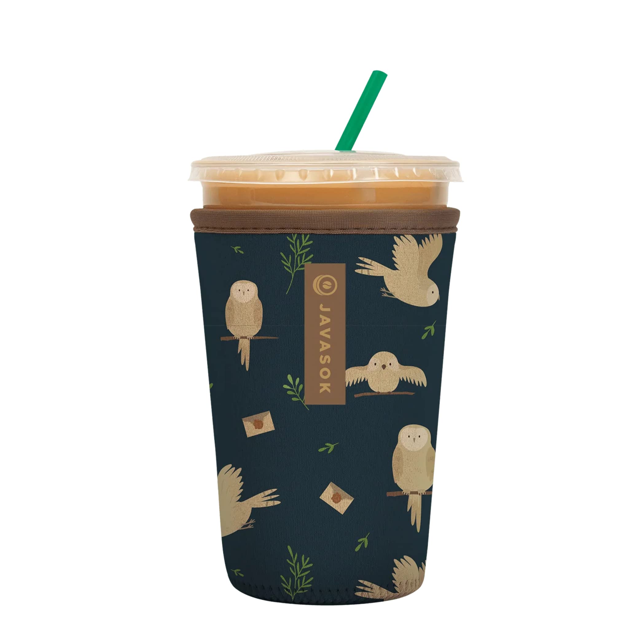 Sok It Java Sok Iced Coffee & Cold Soda Insulated Neoprene Cup Sleeve (Acceptance Letter, Medium: 22-28Oz)