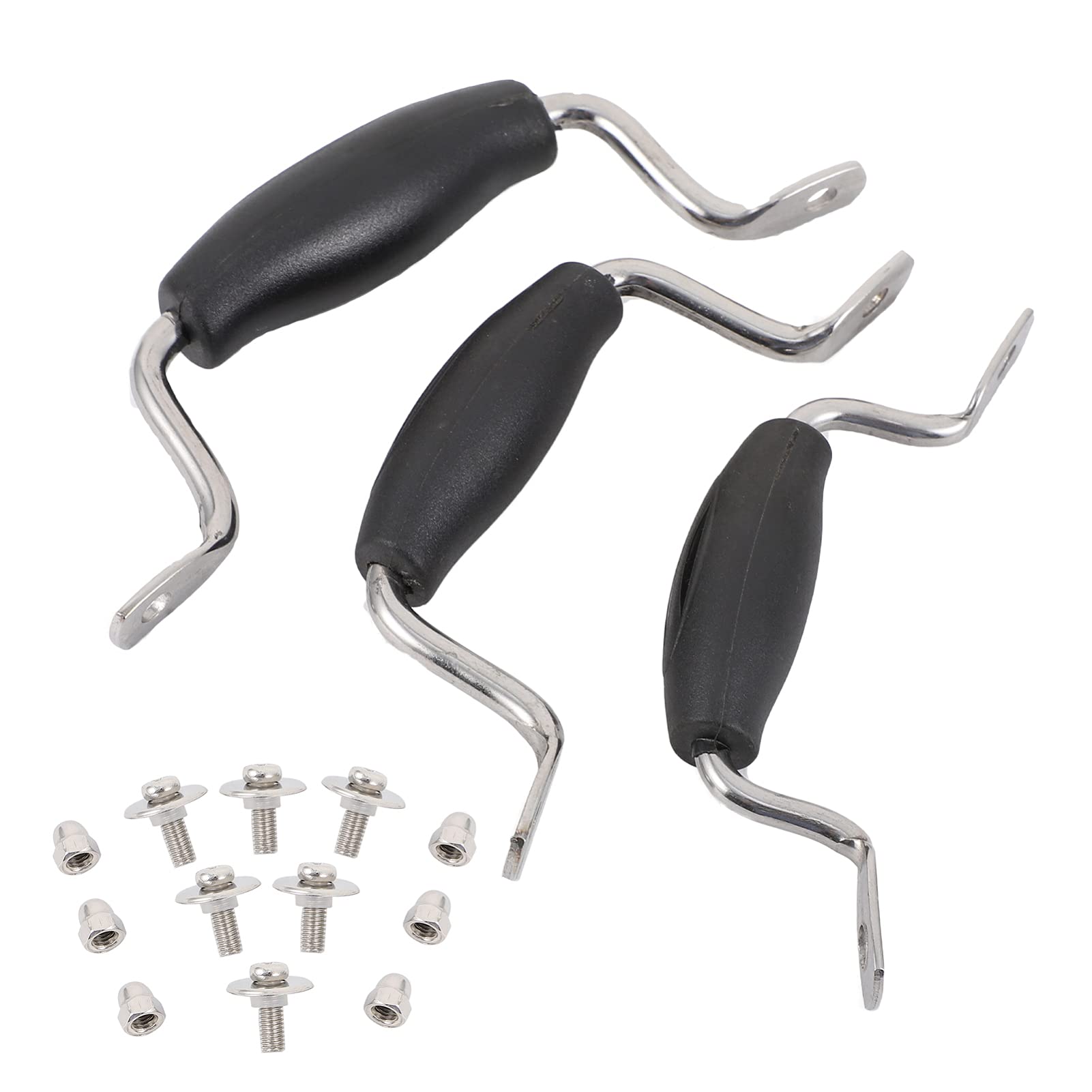 3Pcs Pot Lid Handles Stainless Steel Pot Lid Top Grip Knob Universal Cookware Lid Cover Knob Replacement