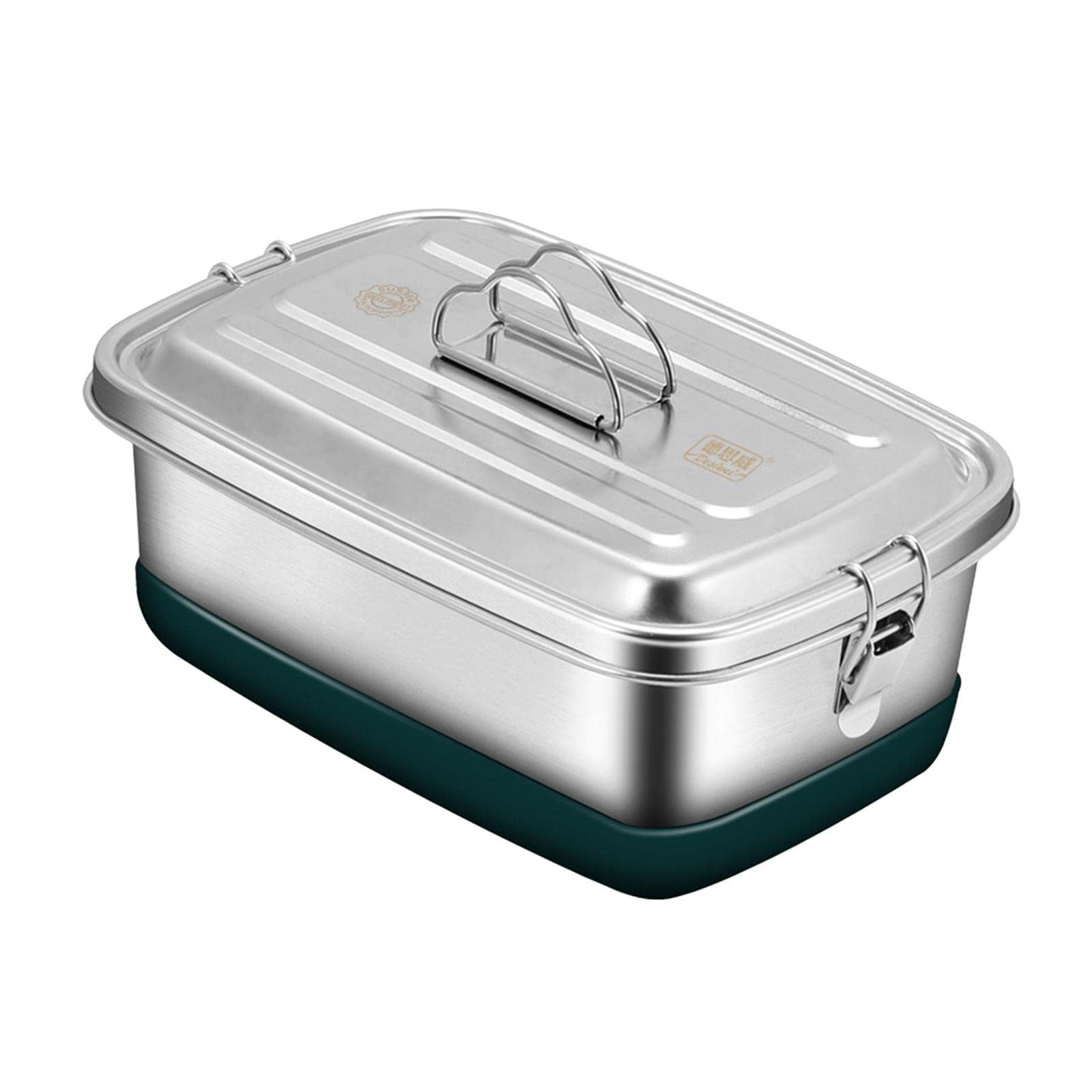 Ecomistiq 304 Stainless Steel Bento Box Lunch Box Food Container 2000Ml|Lunch Boxes|Kitchen Storage & Containers|Kitchen & Dinin