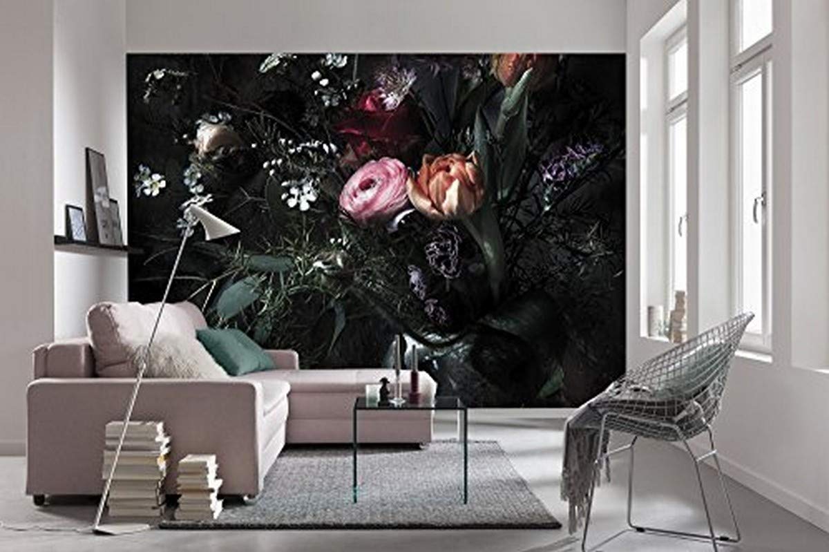 Komar 8-999 Still Life Wall Mural, Black