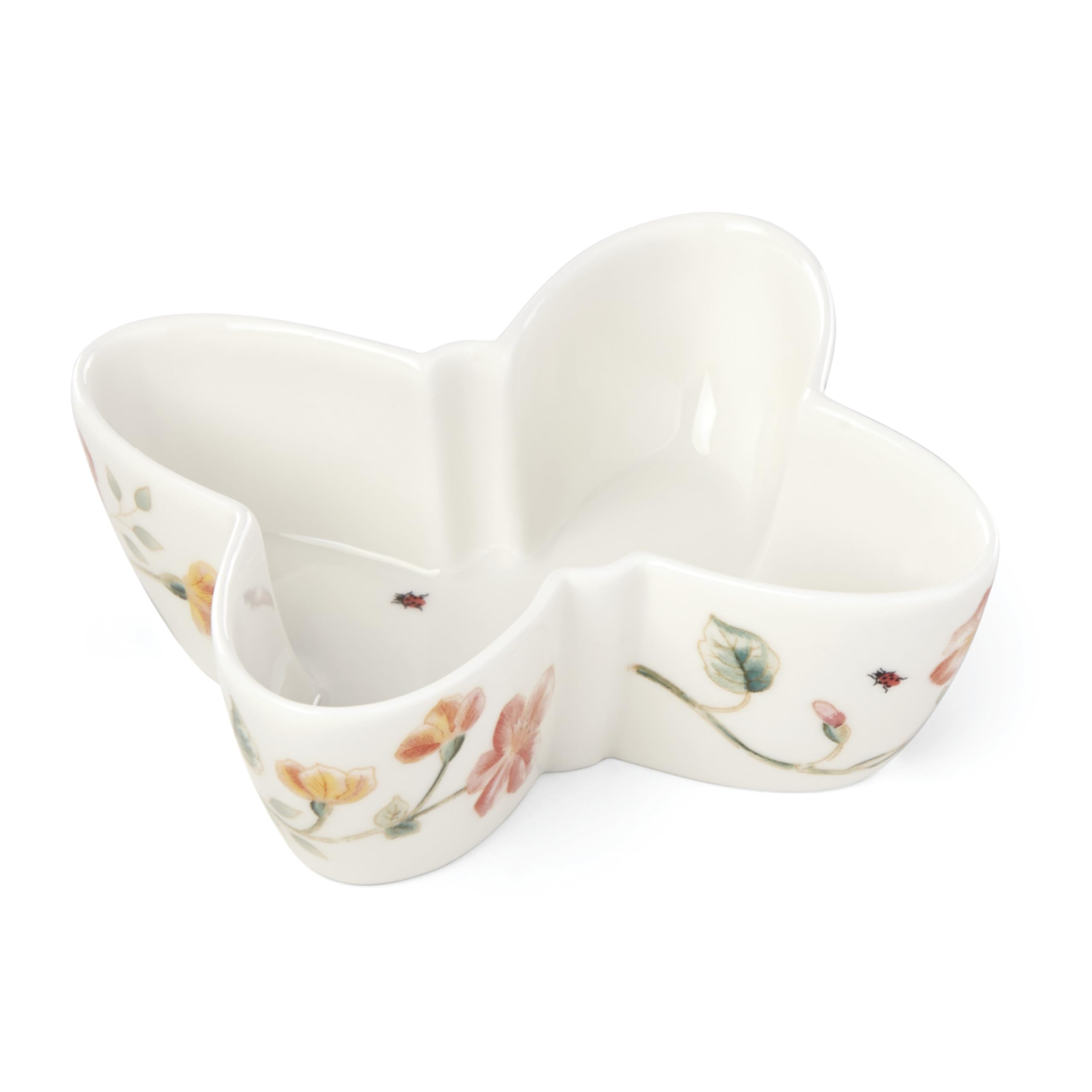 Lenox 885606 Butterfly Meadow Butterfly-Shaped Bowl, White