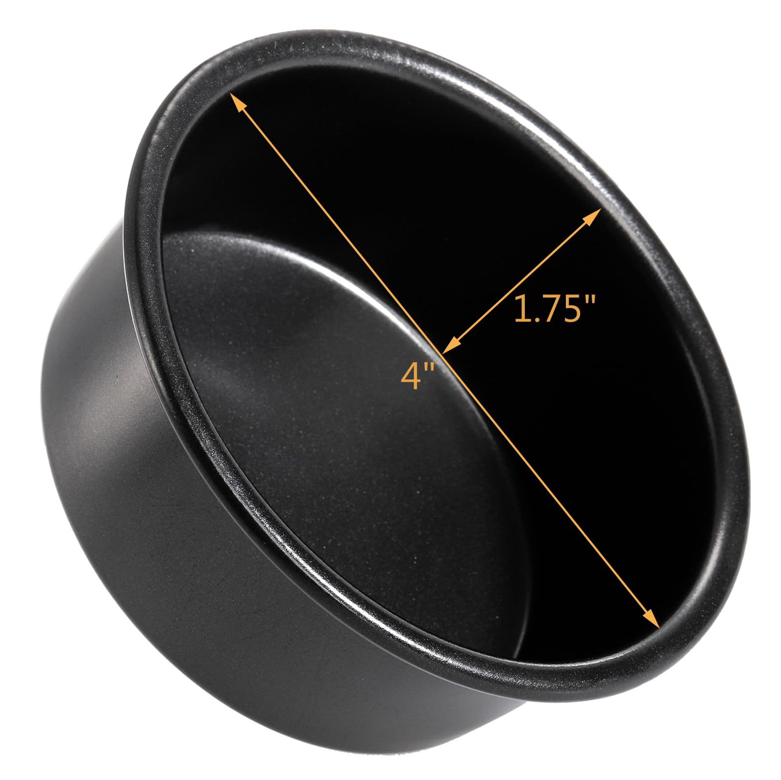 Yesland 4 Inch Cake Pan Set Of 6, Nonstick Round Mini Cake Pans Smash Cake Baking Pans Tins With Non-Toxic Coating, Aluminum Mat
