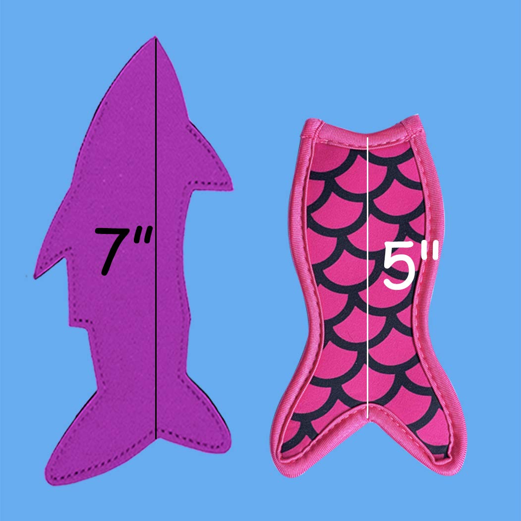 Popsicle Holders Freezer Ice Pop Sleeves 10 Packs Reusable Neoprene Popsicle Covers