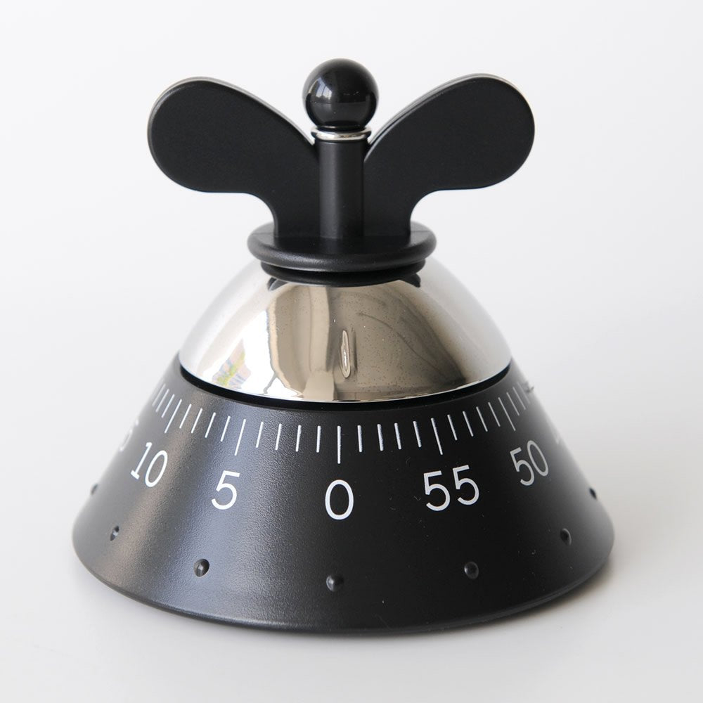 Alessi B Kitchen Timer, Black