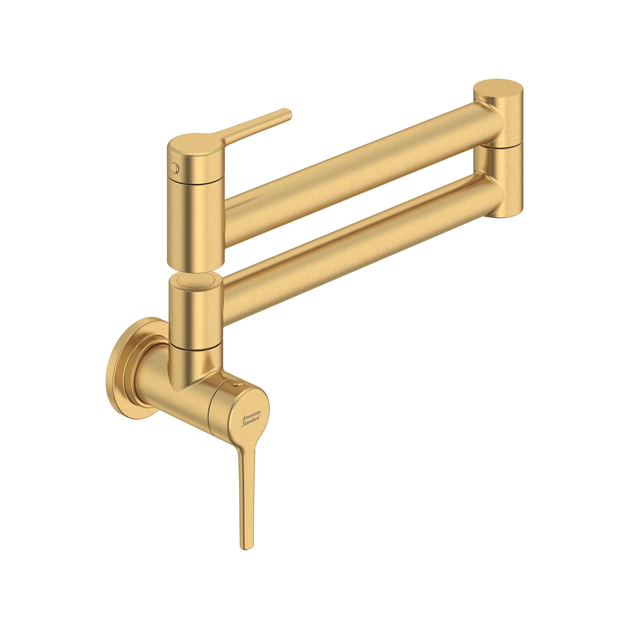 American Standard 4803900.GN0 Studio S Wall-Mount Pot Filler Brushed Cool Sunrise (Brushed Gold)