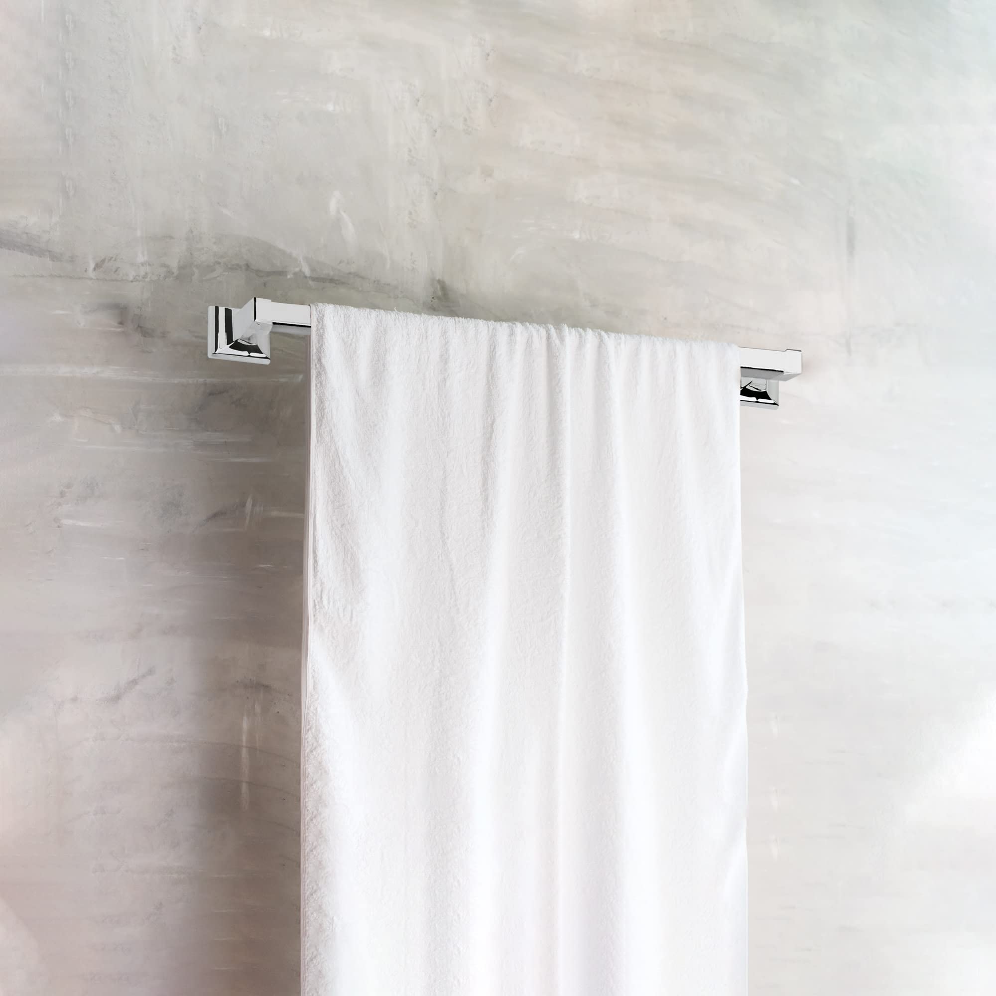 Design House 533018 Accessories Bathroom Hardware, 18-Inch Towel Bar, Polished Chrome