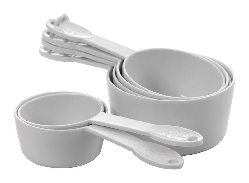 MEASURE CUP SET 6PC WHT(Pack of 1)