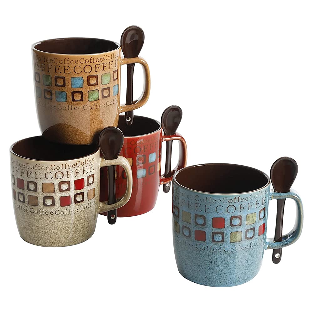 Mr. Coffee Mug, 8 Piece Set, Cafe Americano