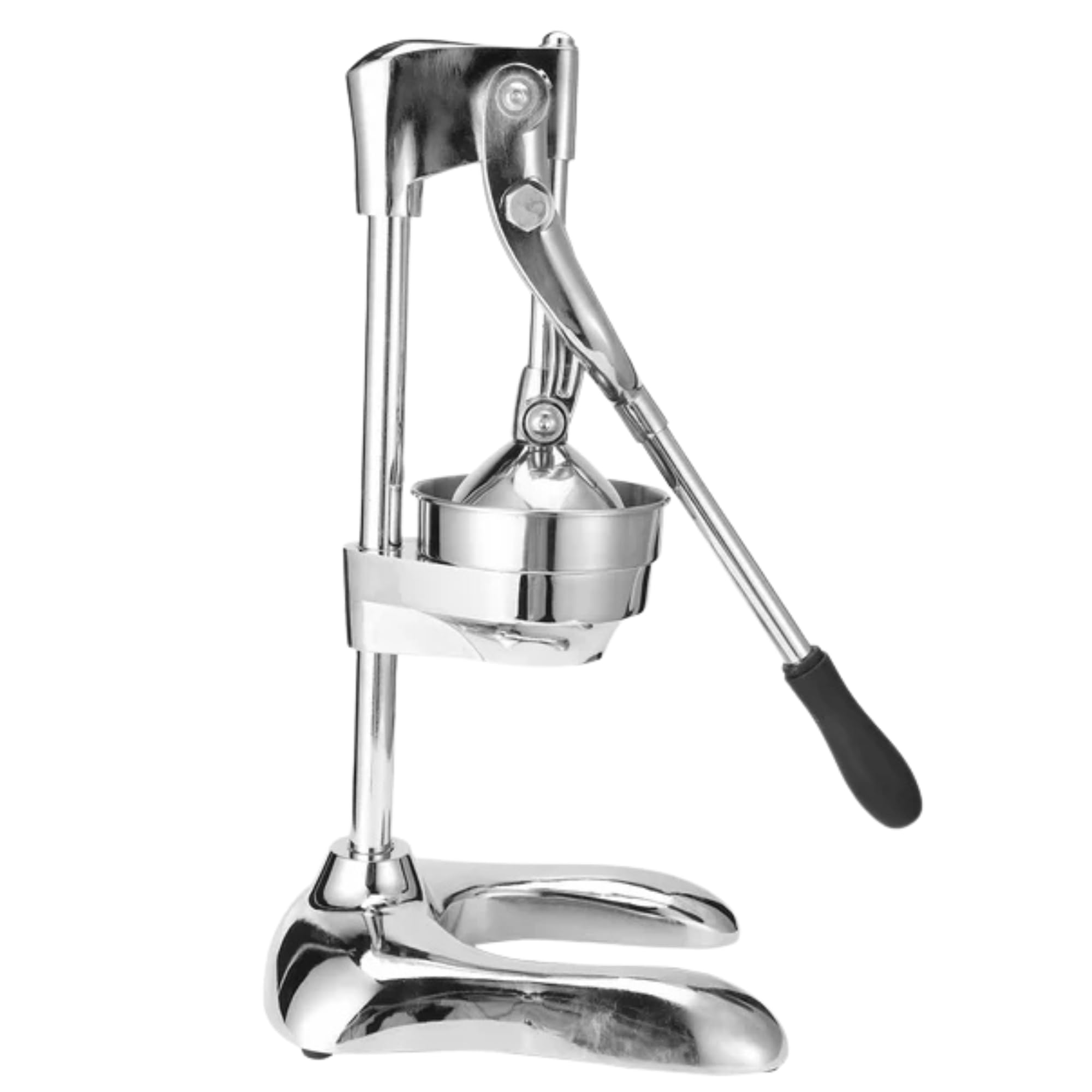 Fonteme Heavy Duty Manual Juice Squeezer With Rubber Grip Hand Press Citrus Juicer For Lemon Lime Orange Stainless Steel Fruit E