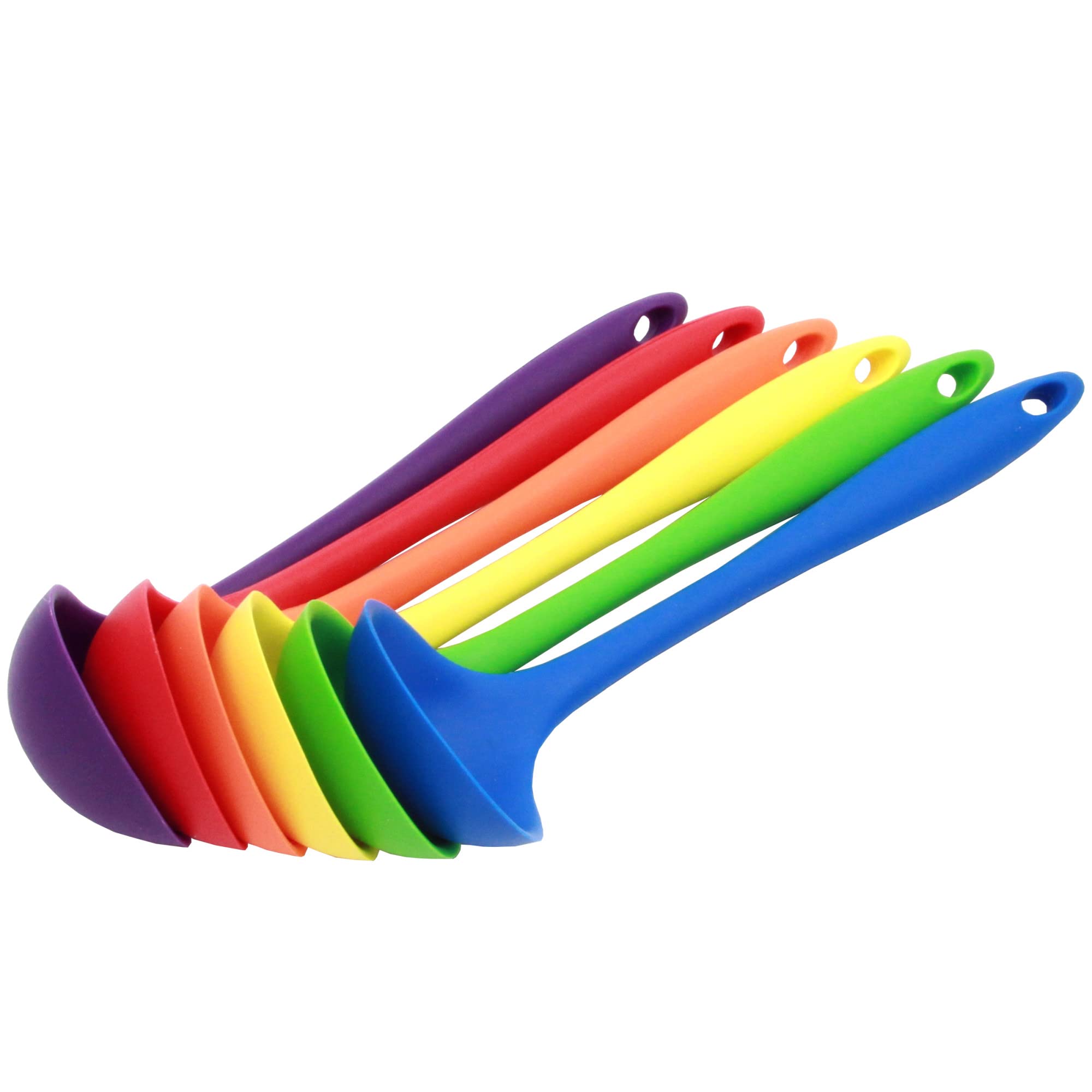 Chef Craft Premium Silicone Cooking Ladle  11.25 inch  Purple