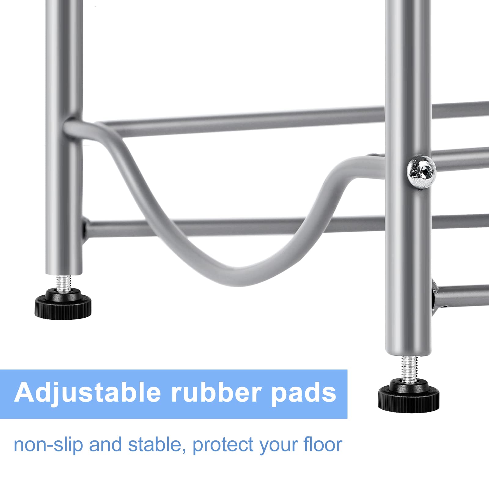 5 Gallon Water Bottle Holder Water Cooler Jug Rack For 3 Bottles Storage Detachable Heavy Duty Water Jug Organizer Stand For Hom