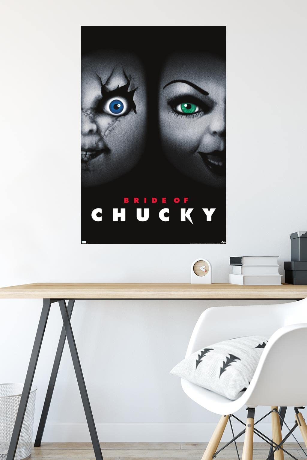 Trends International Child'S Play: Bride Of Chucky - One Sheet Wall Poster, 22.375'' X 34'', Unframed Version
