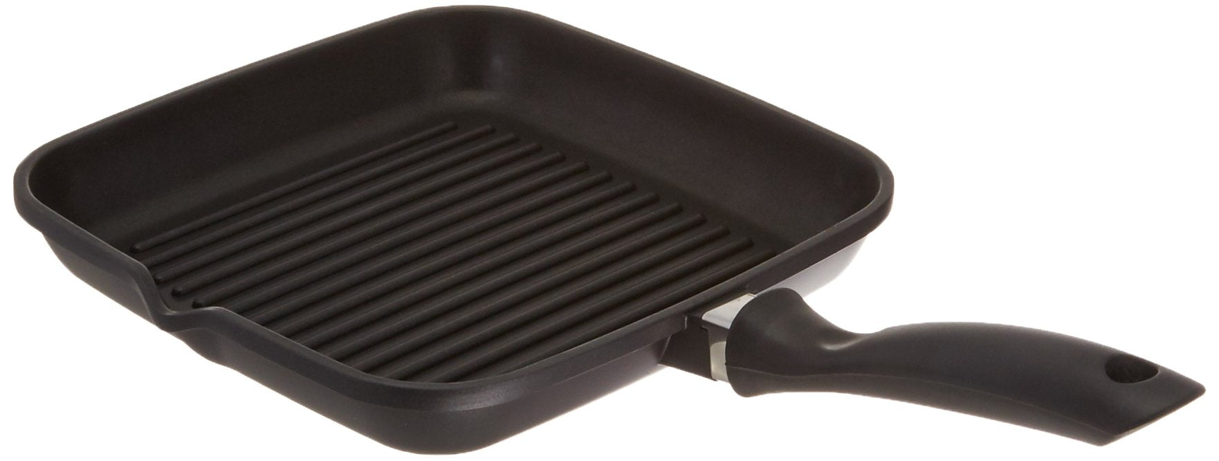 Norpro Nonstick Square Grill Pan, 9.5'', Cast Aluminum