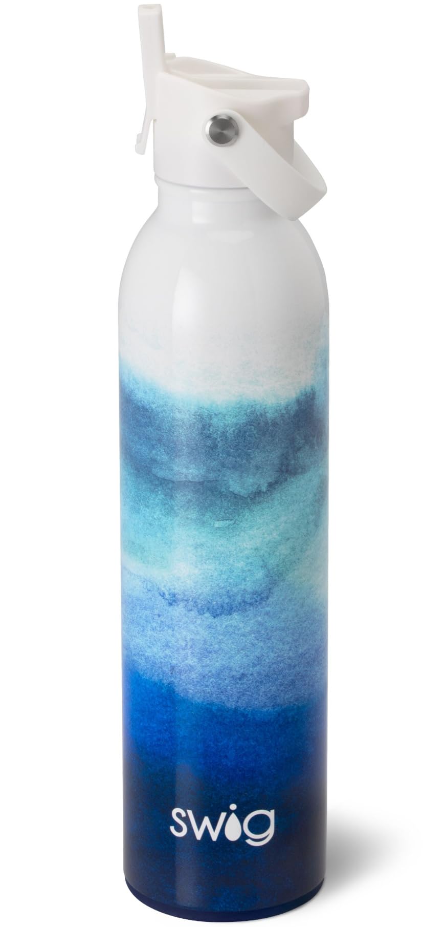 Swig Life 26Oz Insulated Water Bottle, Travel Water Bottle With Straw And Lid, Cup Holder Friendly Water Bottles, Stainless Stee