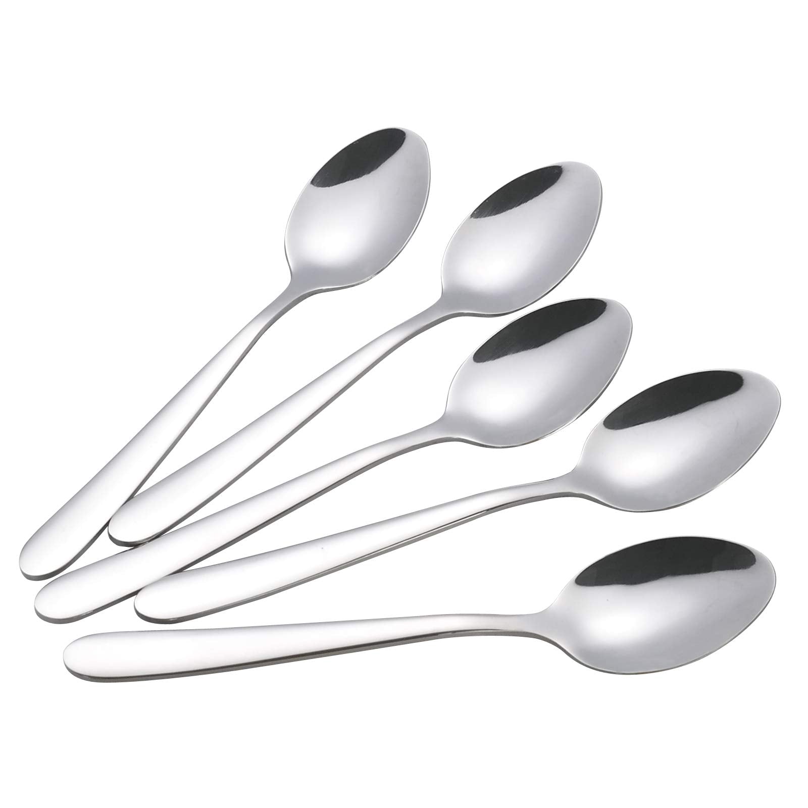 Zerdyne 12-Piece Stainless Steel Dessert Spoon