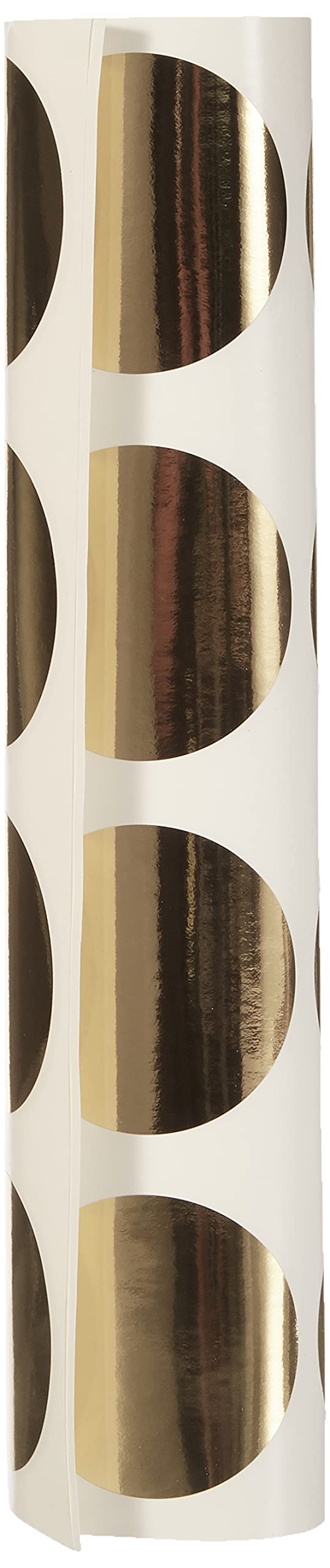 Wall Pops Wpd1642 Gold Confetti Dots, Metallic, 26.25'' X 23.50''