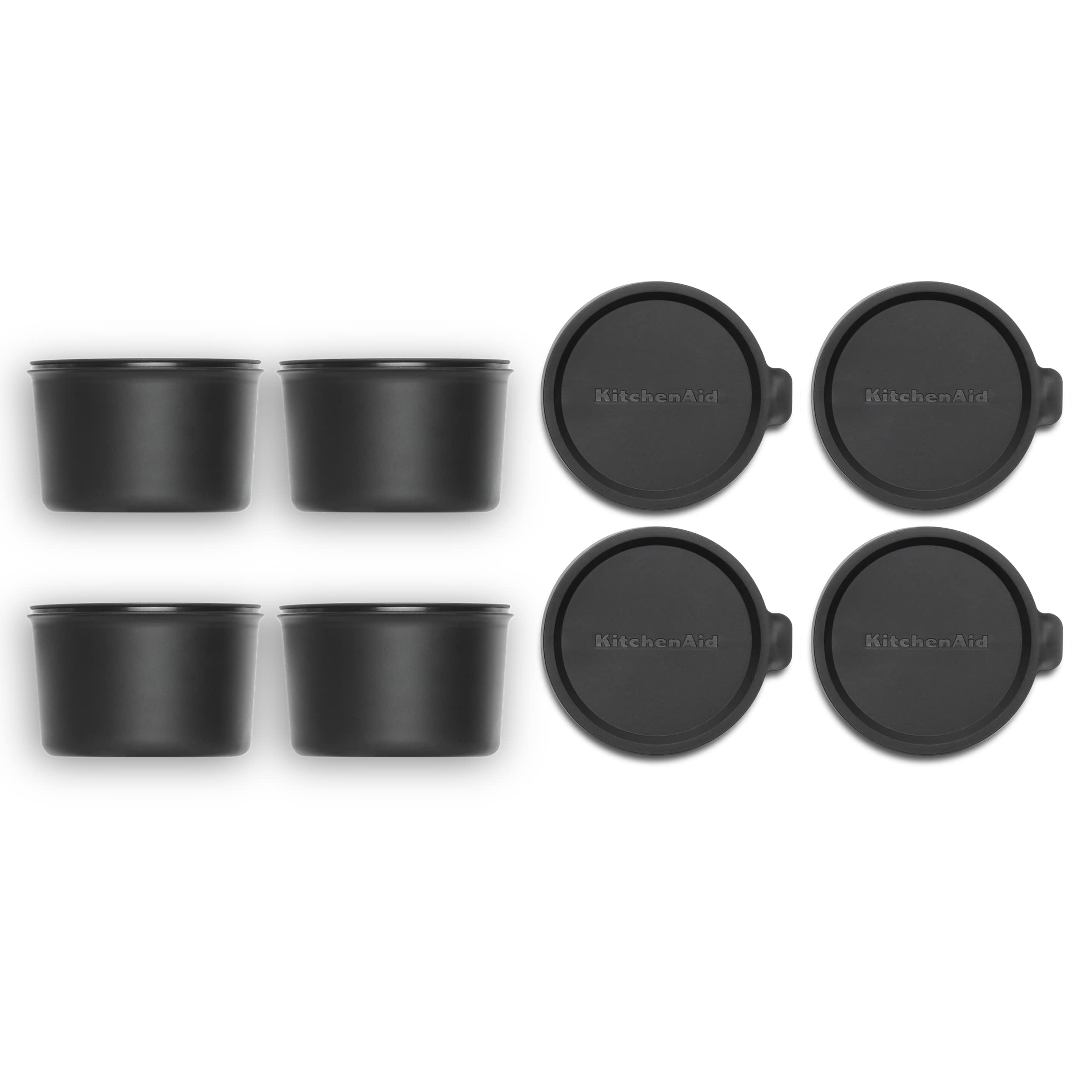 Kitchenaid Ksia4Im Plastic Ice Mold Accessory For Kitchenaid Shave Ice Attachment, Black