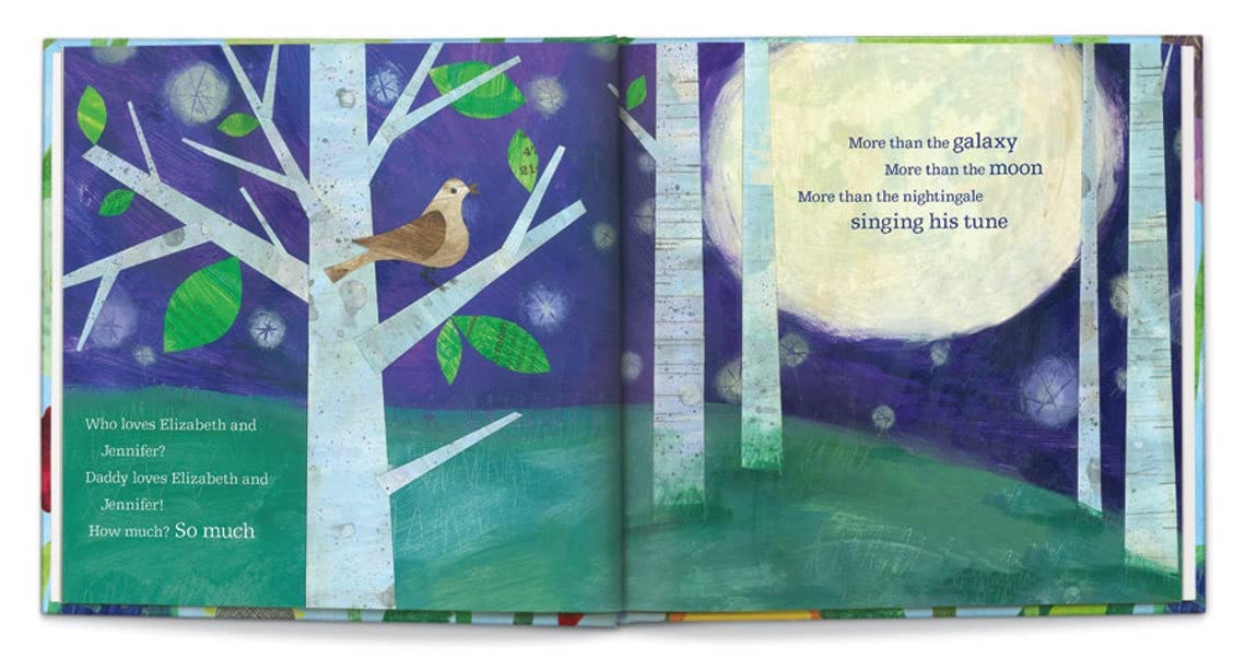 Who Loves Me? (Siblings) - Personalized Children 'S Story - I See Me! (Blue Hardcover)