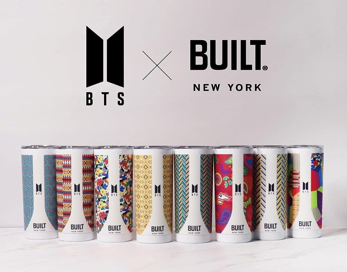 Bts Tumbler (Bts) My Bottle, 13.9 Fl Oz (591 Ml), Portable, Bpa Free