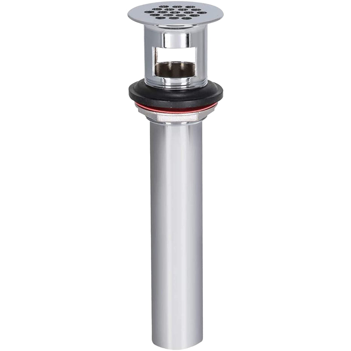 Ez-Flo 1-1/2 Inch Ips Replacement Bathroom Sink Grid Strainer, Chrome, 35072
