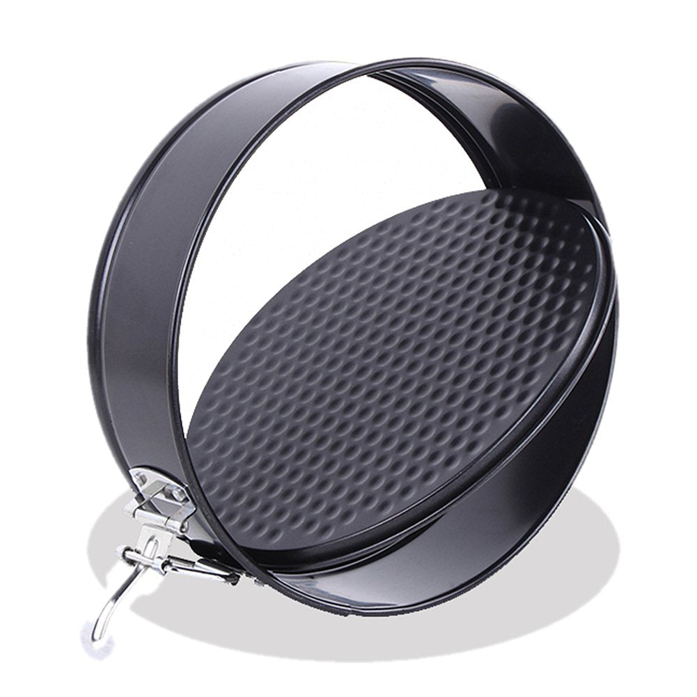 Gabkey 7 Inch Springform Interlocking And Leak-Proof Seal Carbon Cake Springform Pan