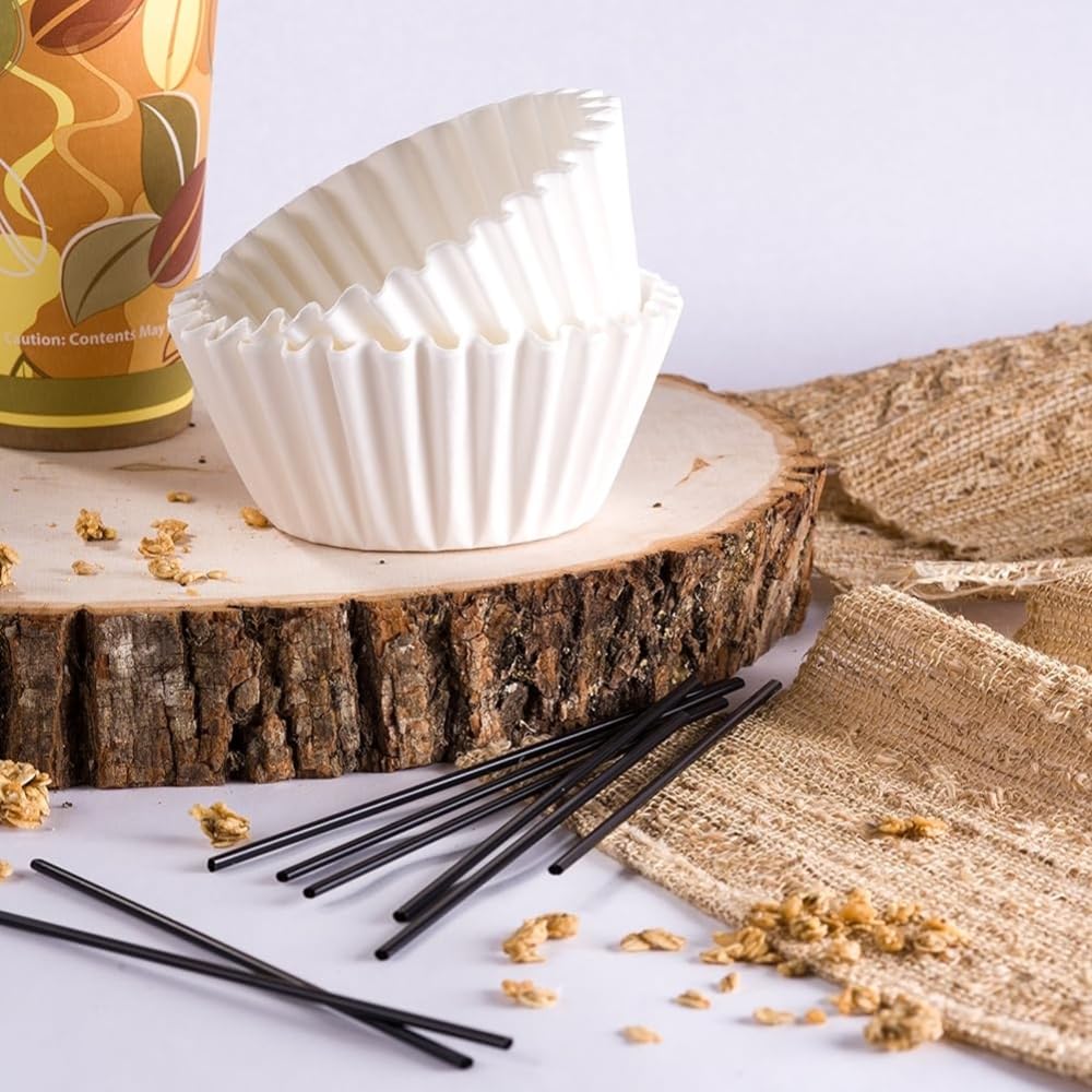 Premium Plastic Black Coffee Stirrers - (Pack Of 250) - Durable & Eco-Friendly Design - Perfect For Hot & Cold Beverages