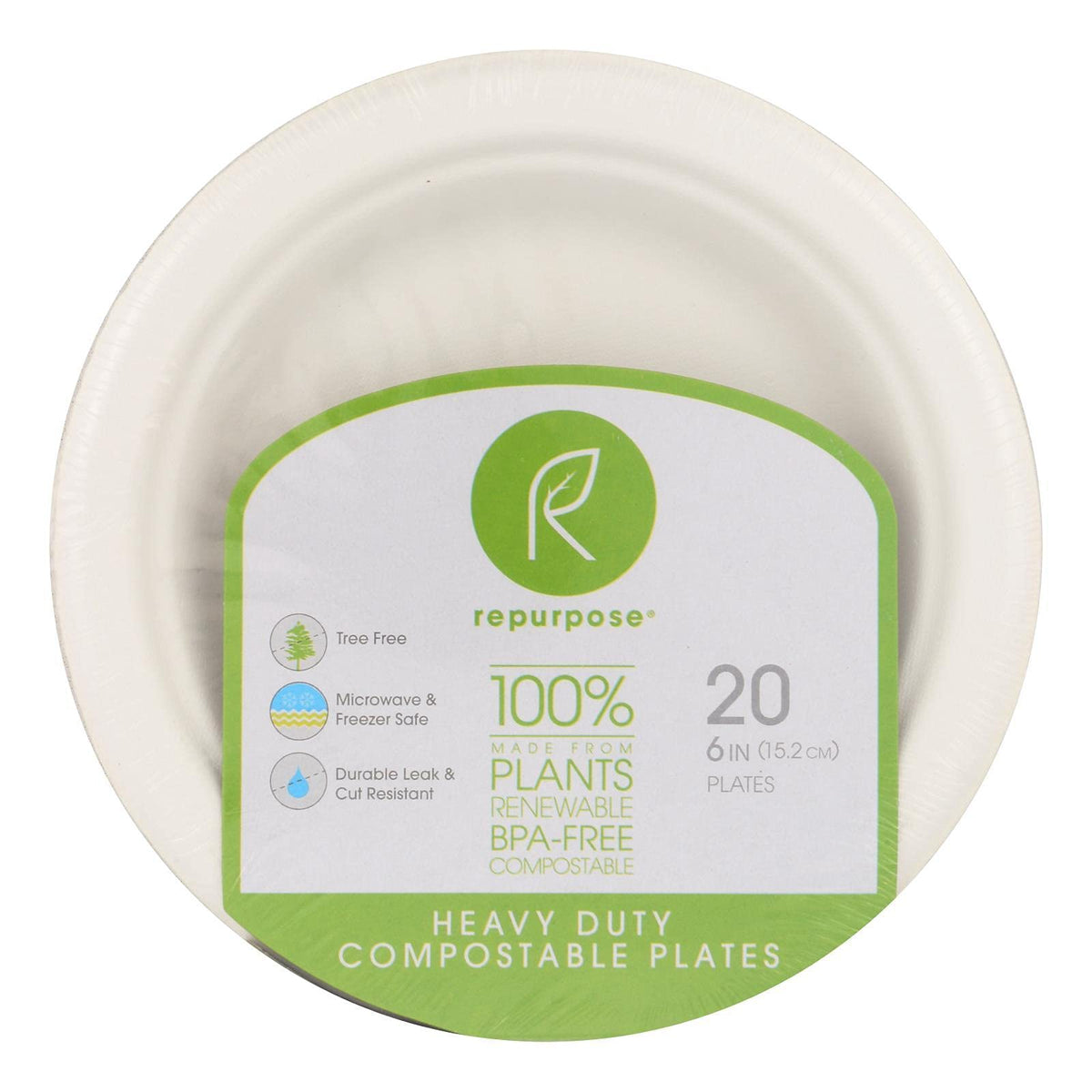 Repurpose Plates 6 Bagasse 20 Ct