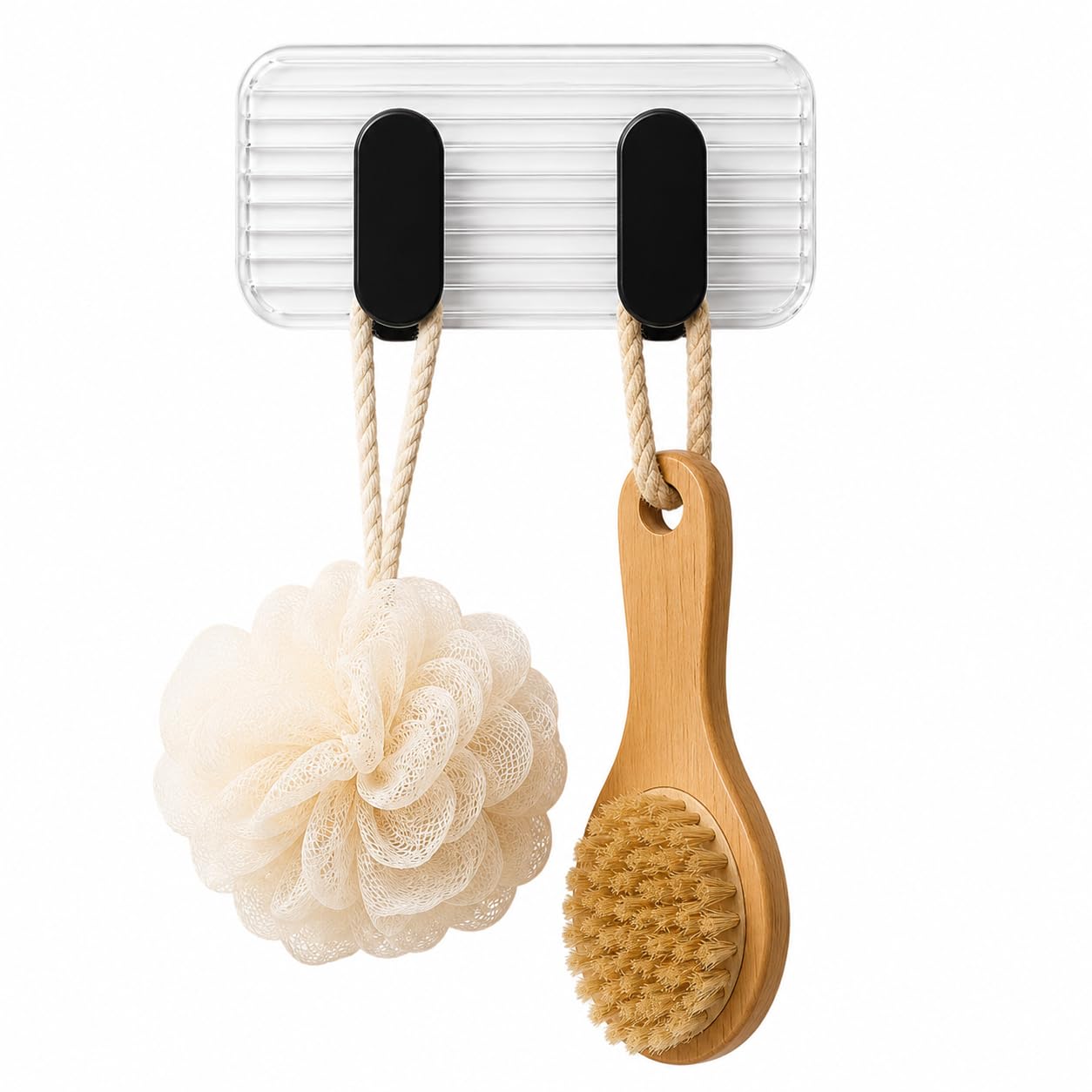Shivstor Self Adhesive Wall Hook For Bathroom Kitchen Heavy Duty Waterproof Hook Holder For Loofah Towel Brush Keys Clothes Mult