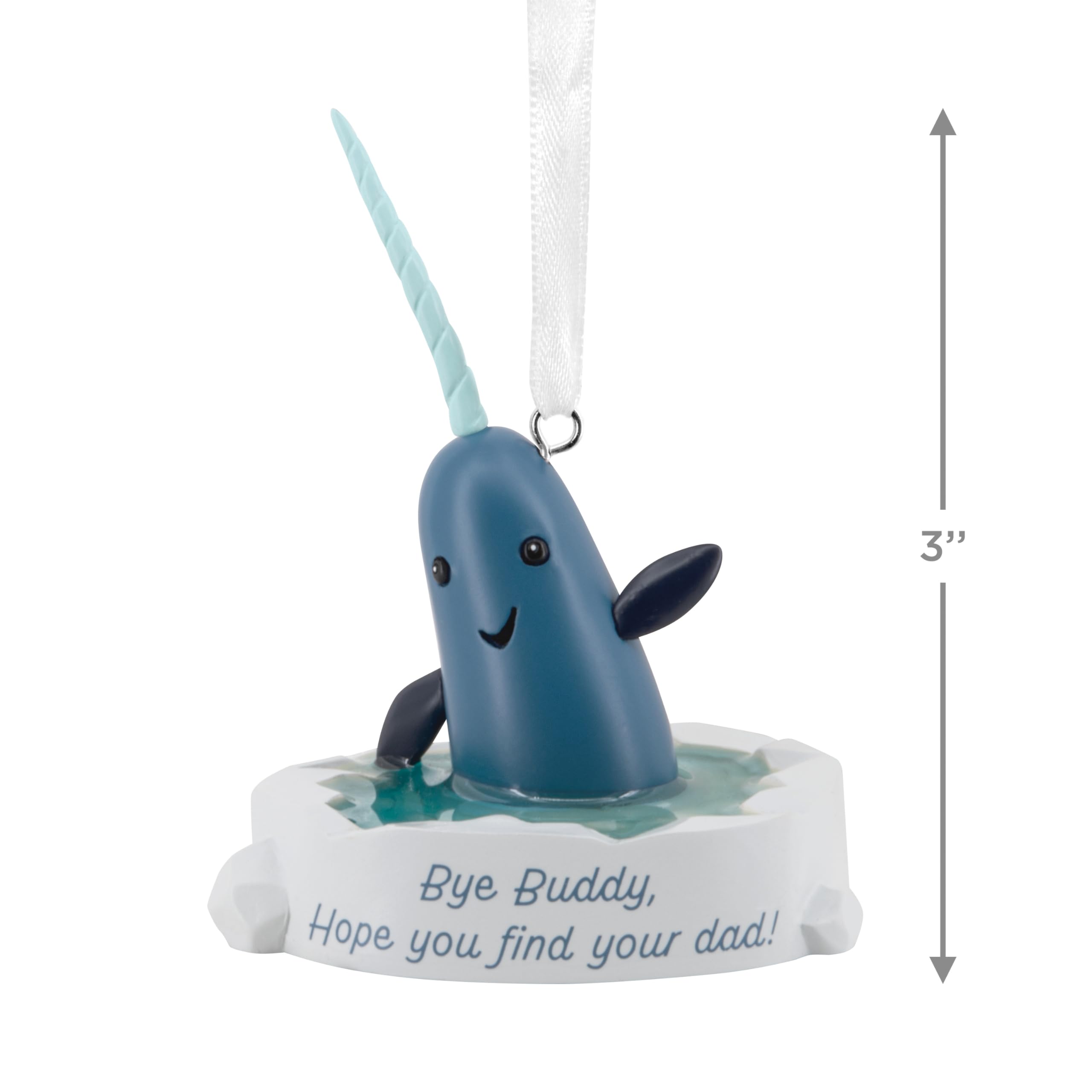 Hallmark Elf Narwhal Christmas Ornament, Christmas Movie Gifts