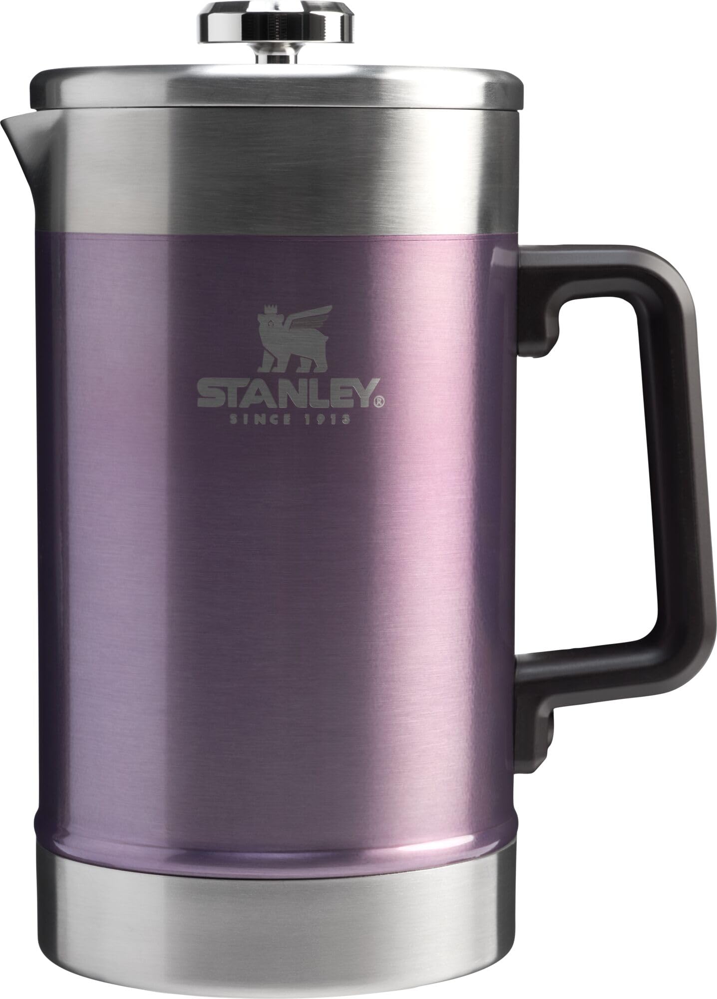 Stanley Classic Stay-Hot French Press Coffee Maker 48 oz | 5 Minute Brew, 4 Hours Hot | Mesh Filter for Coffee Grounds | Insulat