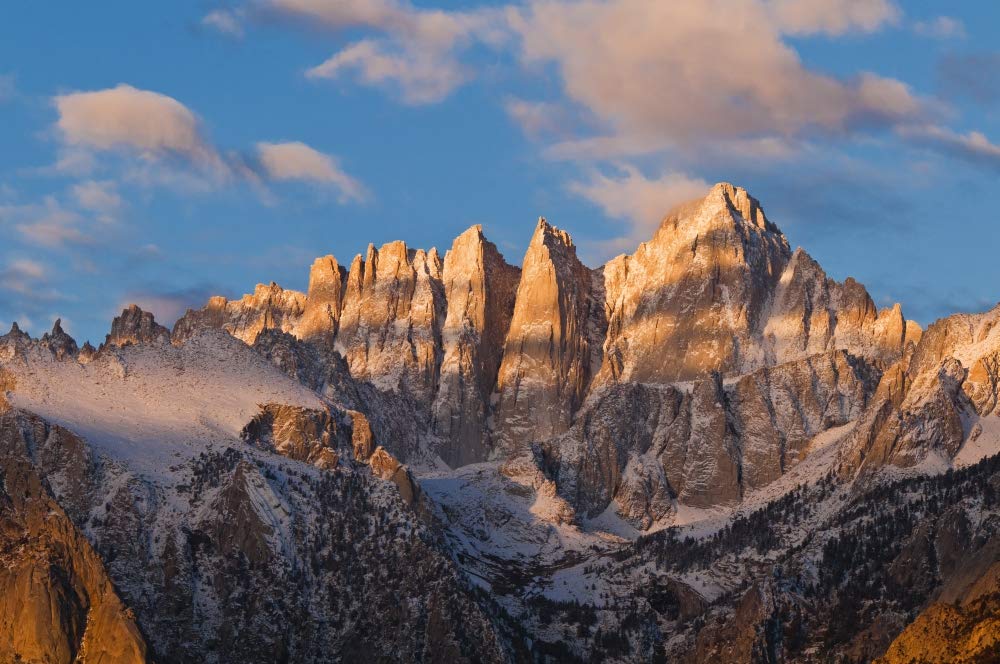 Posterazzi Pddus05Rbs1250 Dawn Light On Mount Whitney From The Alabama Hills, Sequoia National Park, California, Usa Photo Print