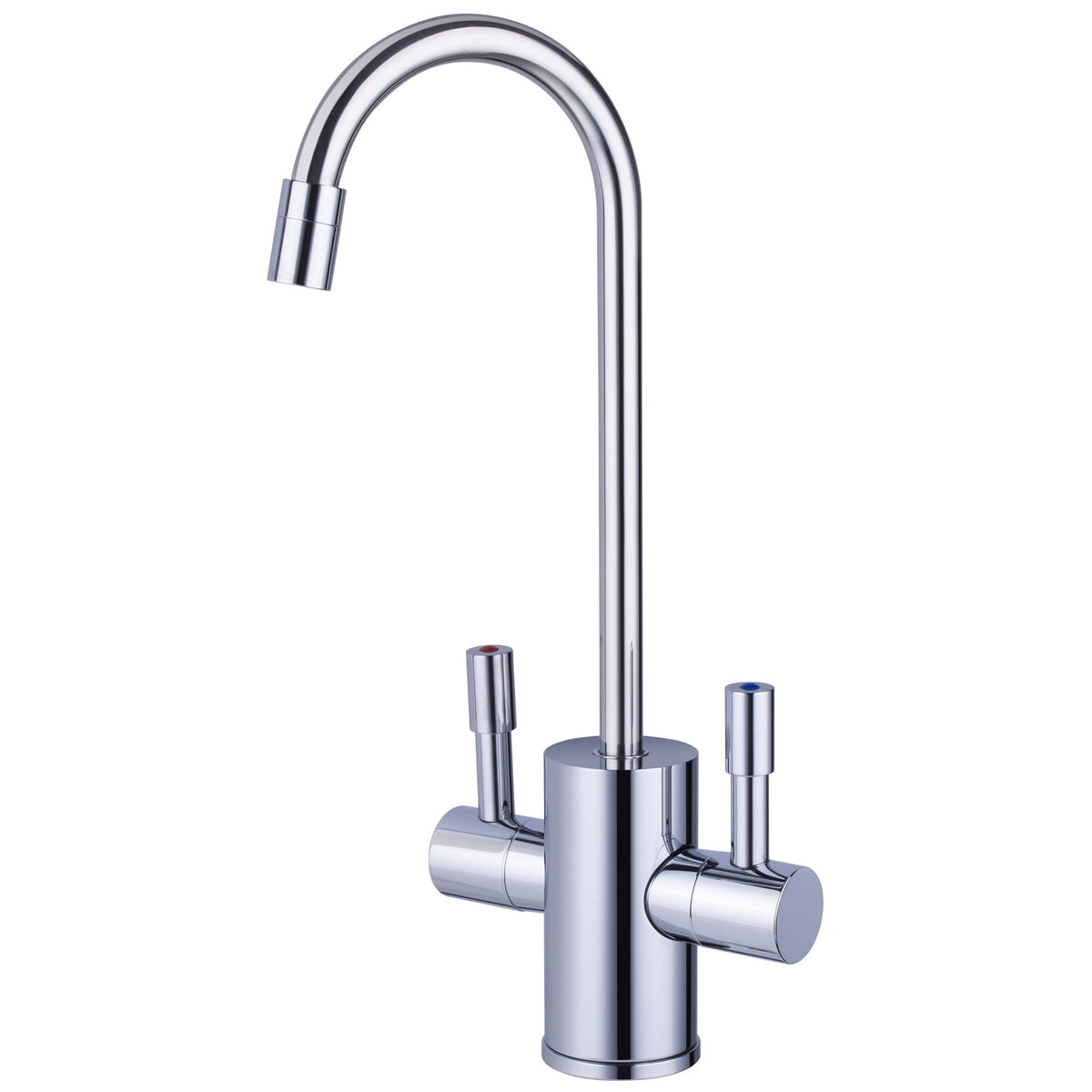Ready Hot Rh-F560-Ch Faucet Only For Instant Hot Water Tank, Insulated, Safety Lock On Handle, Dual Lever, Chrome Finish