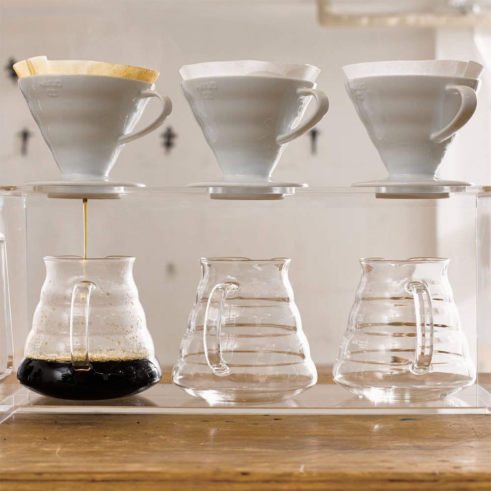 Hario V60 Glass Range Coffee Server  600ml  Clear