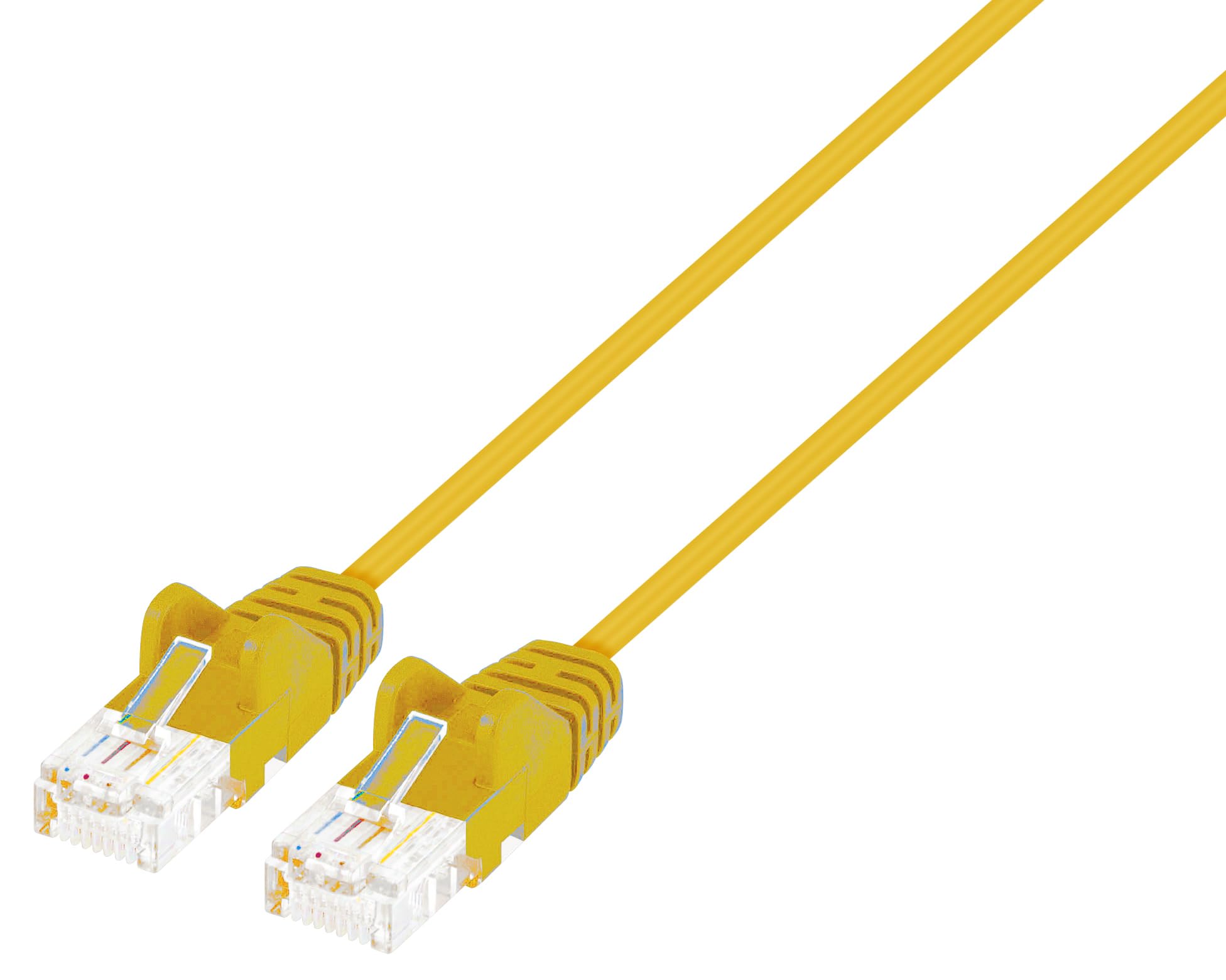 Cat6 U/Utp Slim Network Patch Cable, 5 Ft., Yellow